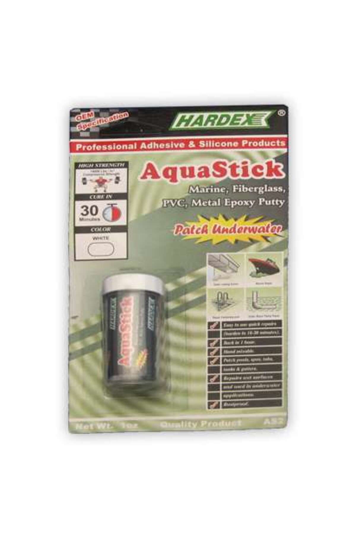 HARDEX Sualtı Yapıştırıcı 30 Dakika 30ml Hardex