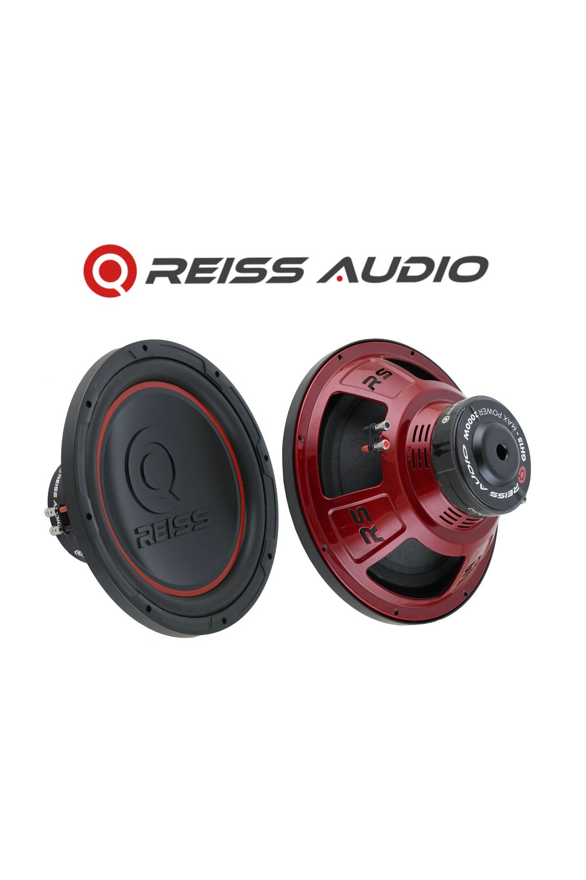 Reiss Audio Rs-GH15 2000wat 500 Rms 38cm Spl Subwoofer Bas single 4ohm