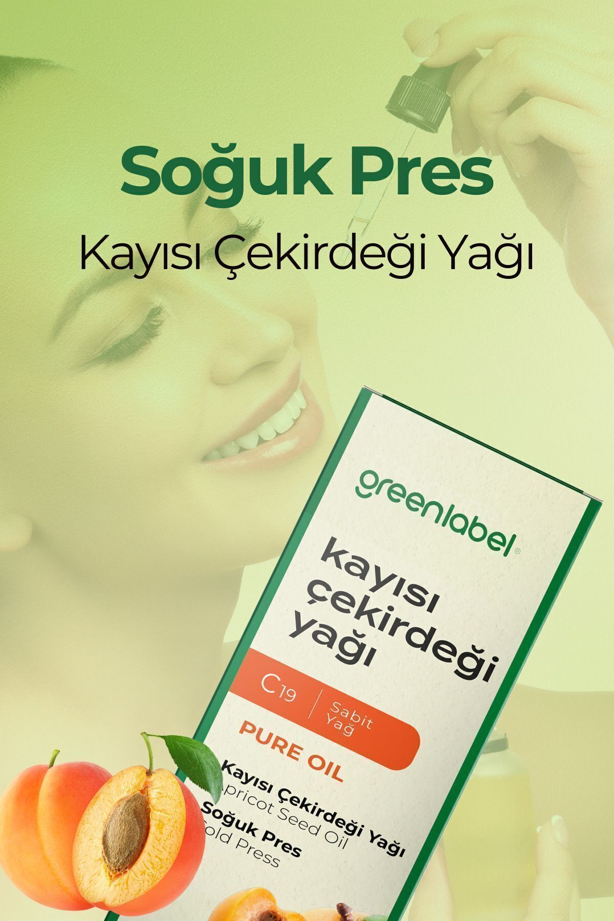 روغن هسته زردآلو پرس سرد، ۱۰۰٪ طبیعی و خالص، ۲۰ میلی‌لیتر — GLY-020 — تصویر 3 از 3