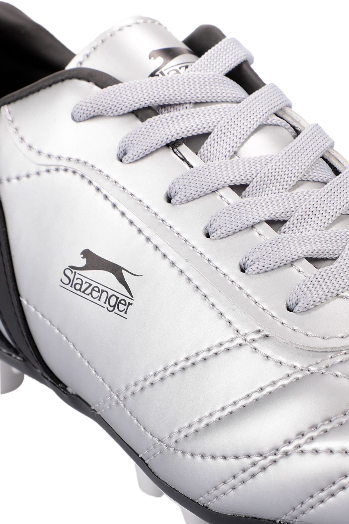 Slazenger کفش فوتبال هنریک کرامپون خاکستری/مشکی