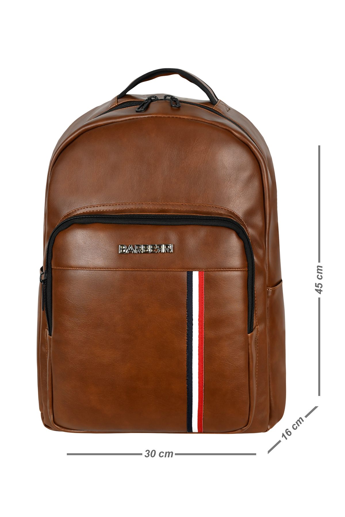 barberri Backpack 45x30x16Cm Yüksek Kalite Kalem Bölmeli Astarlı Çift Suluklu Notebook Bölmeli Sırt Çantası