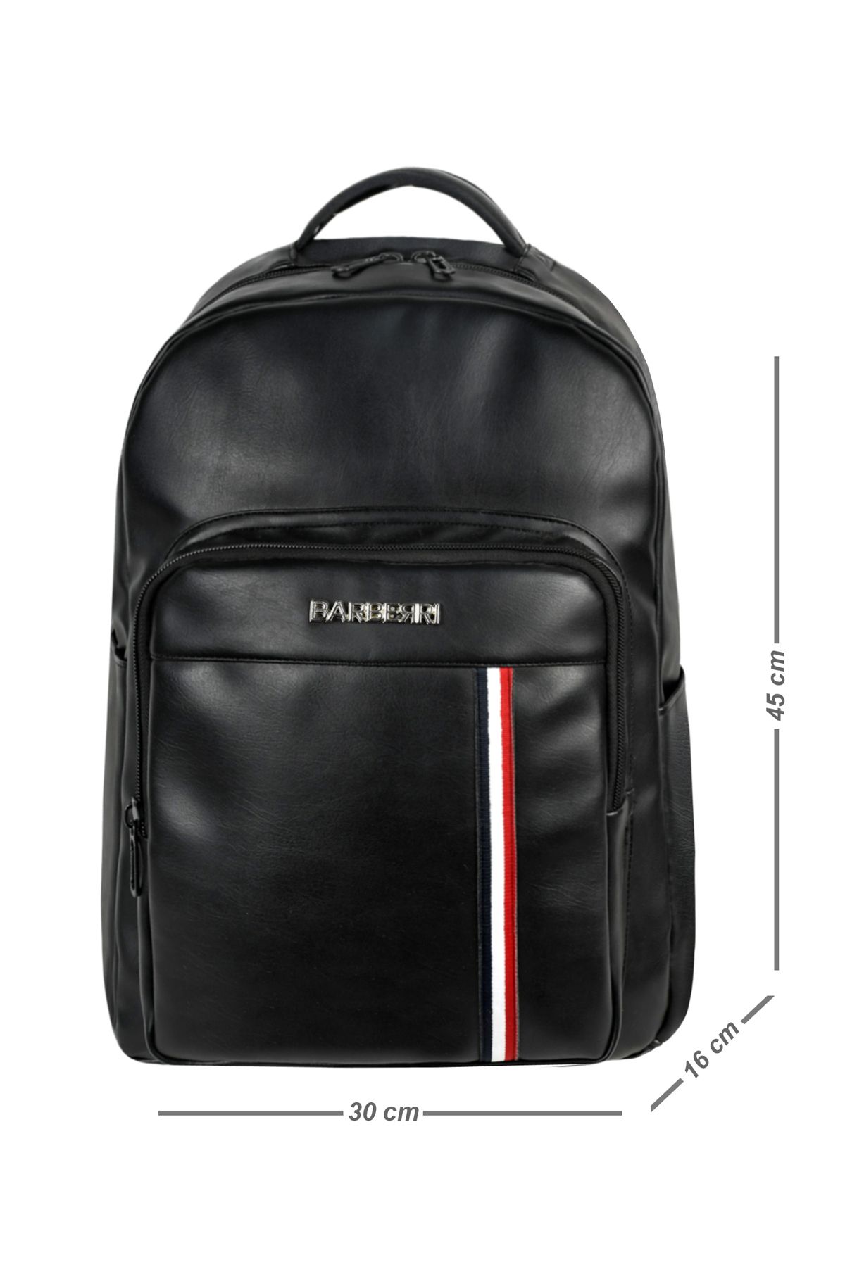 barberri Backpack 45x30x16Cm Yüksek Kalite Kalem Bölmeli Astarlı Çift Suluklu Notebook Bölmeli Sırt Çantası