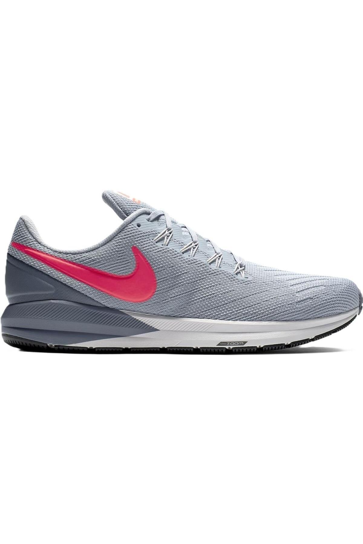 Nike Air Zoom Structure 22 Running Shoes Yürüyüş Koşu Ayakkabısı Gri