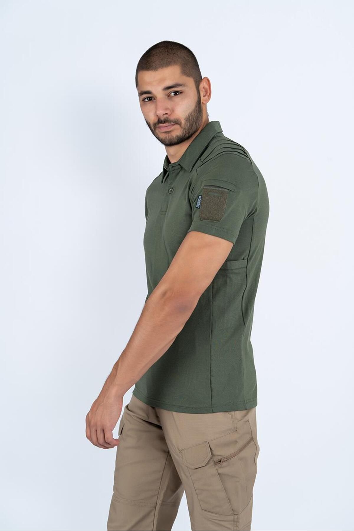 Combat Tactical-Tricou Tactical Outdoor Pique - Maneca scurta, T-shrit-804 2