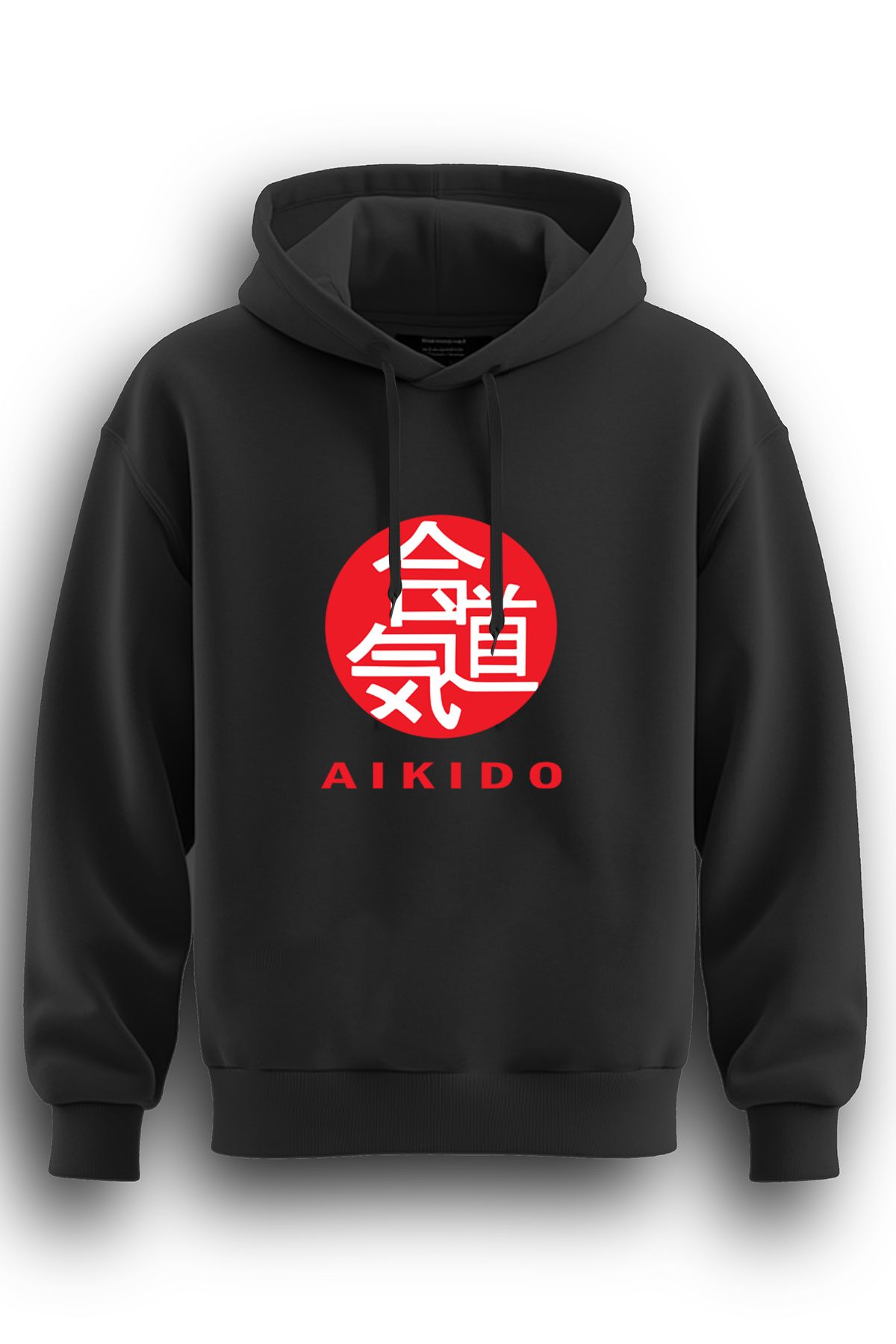 TOP GLORY Aikido Sweatshirt Kapüşonlu 3 iplik Hoodie  Sweat Shirt AIKIDO6001