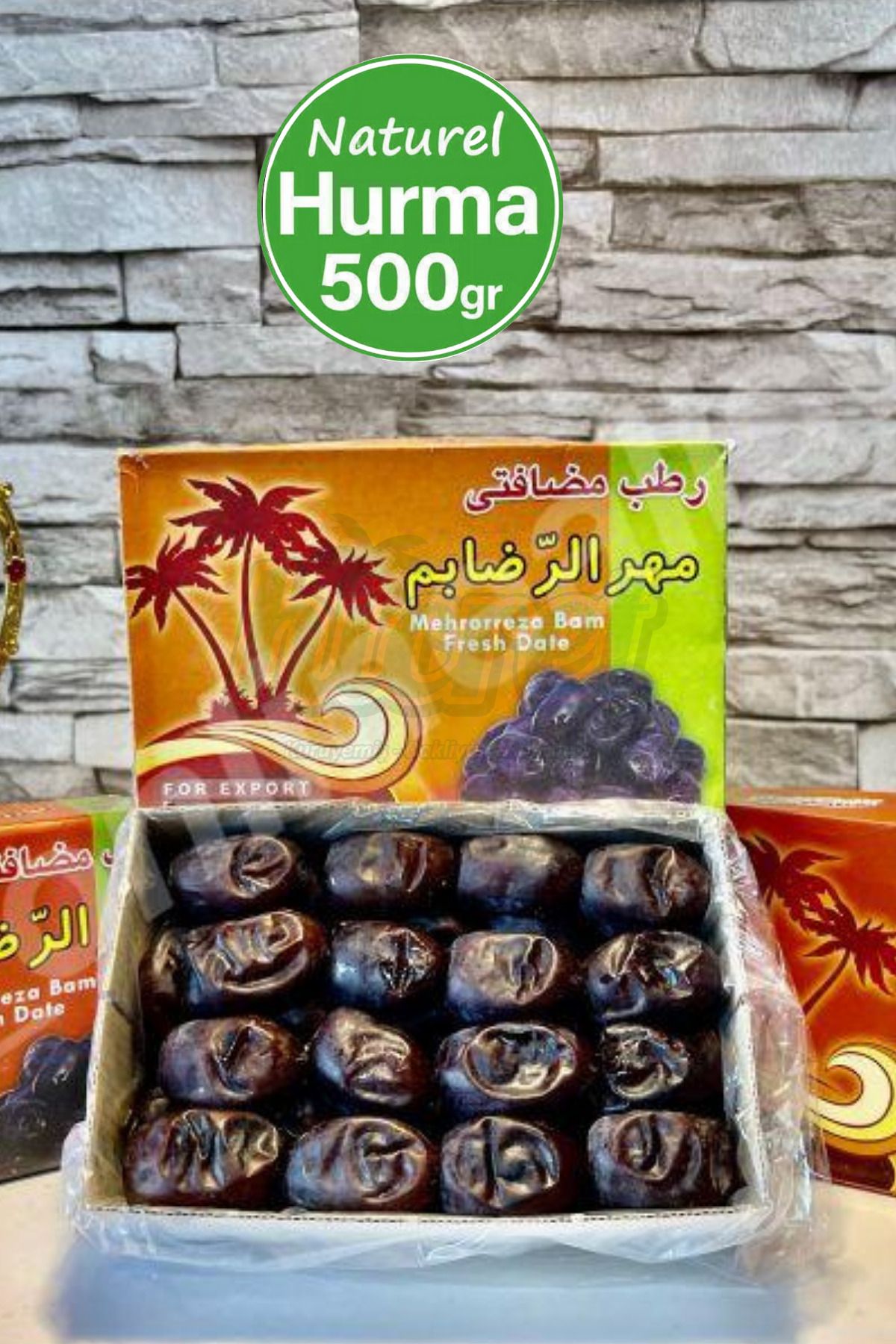 hicret İran Hurma 500 Gr Paket-Kutu