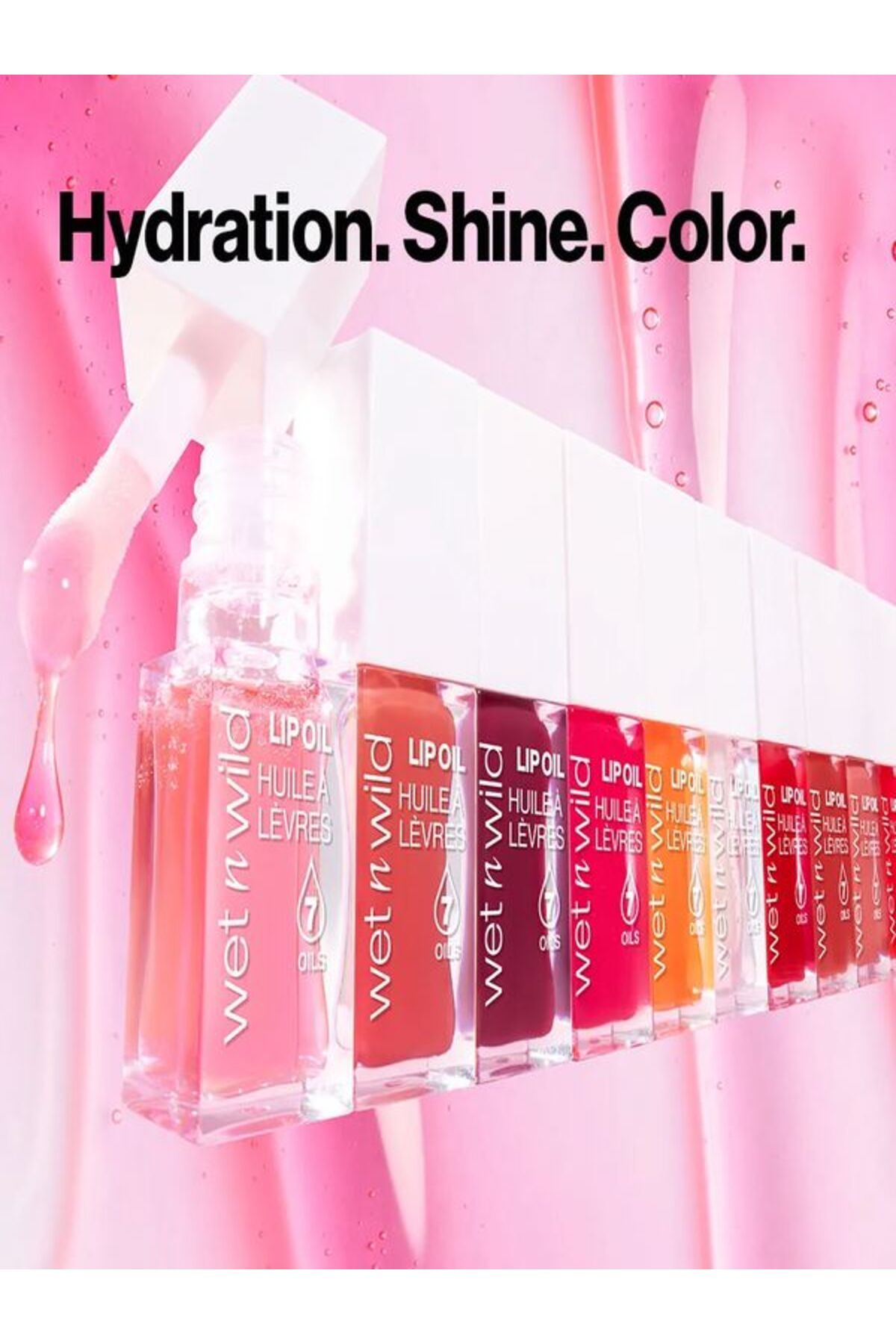 WET N WİLD-Lip Oil Gloss |   Lip Gloss Moisturizing Colored Lip Oil-Merlot Glass 3