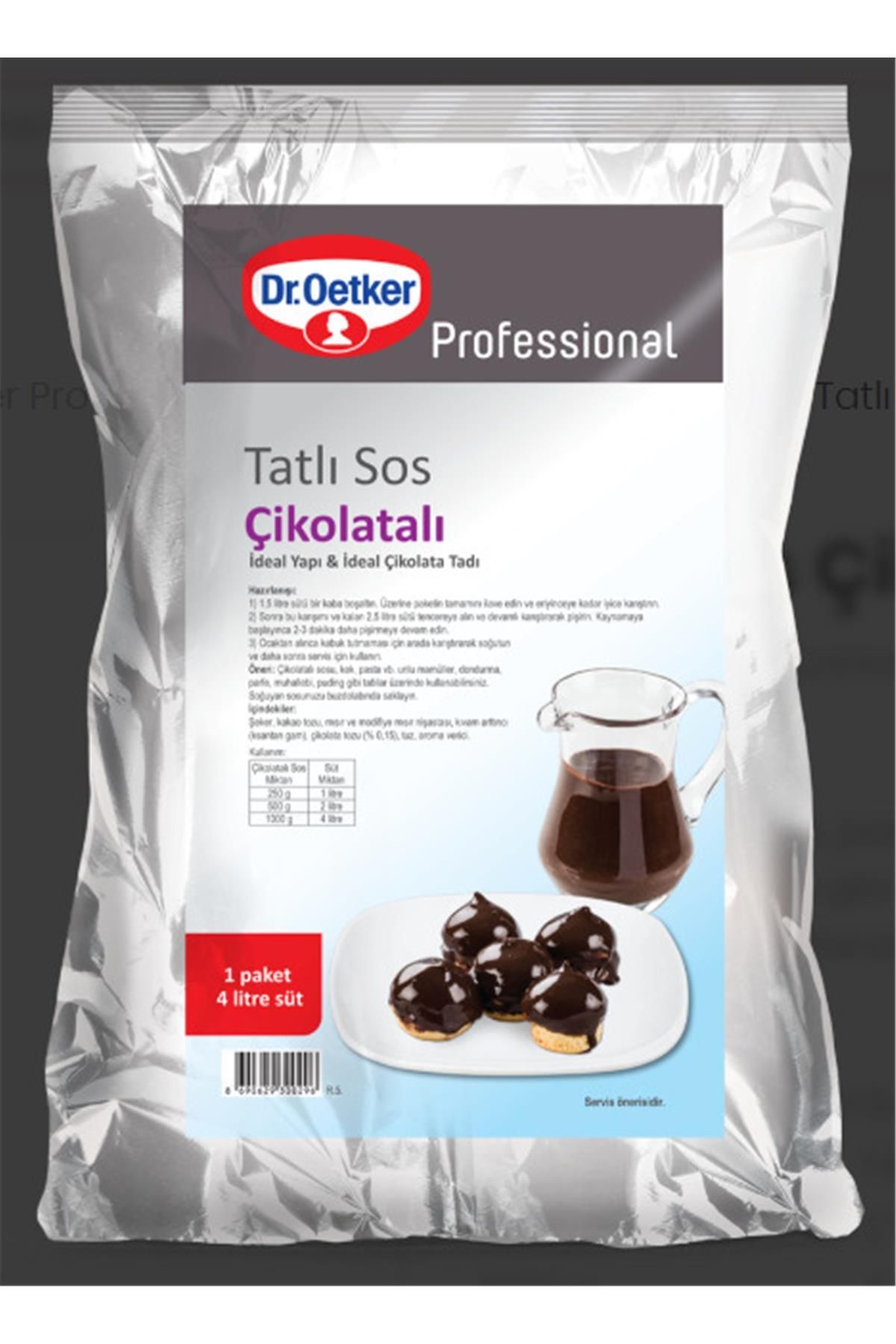 Dr. Oetker DR OETKER TATLI SOS ÇİKOLATALI PROFİTEROL 1 KG