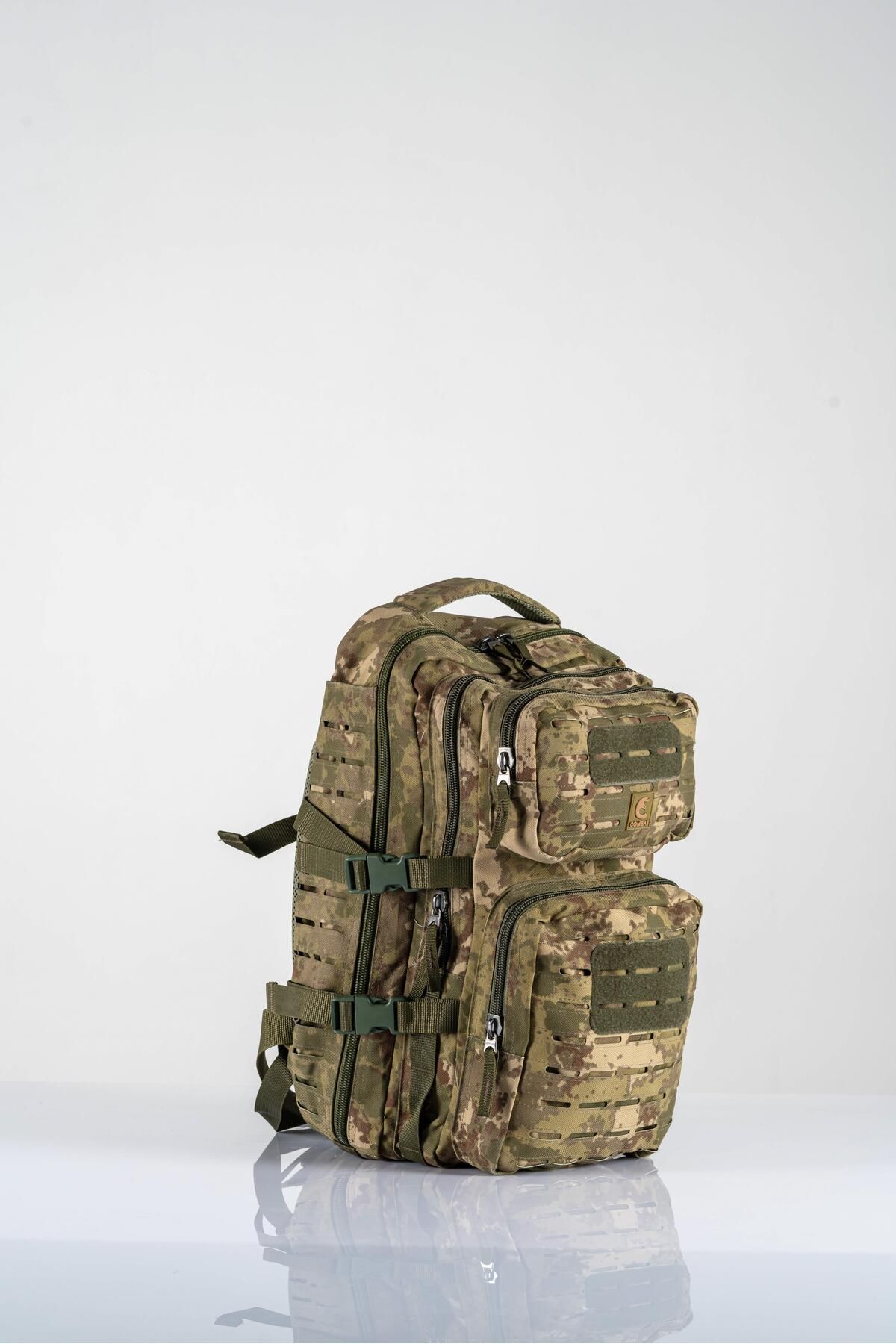 Combat Tactical-Rucsac militar rezistent la apă 45 Lt - Drumeții tactice în aer liber și călătorii Camping Trek 7