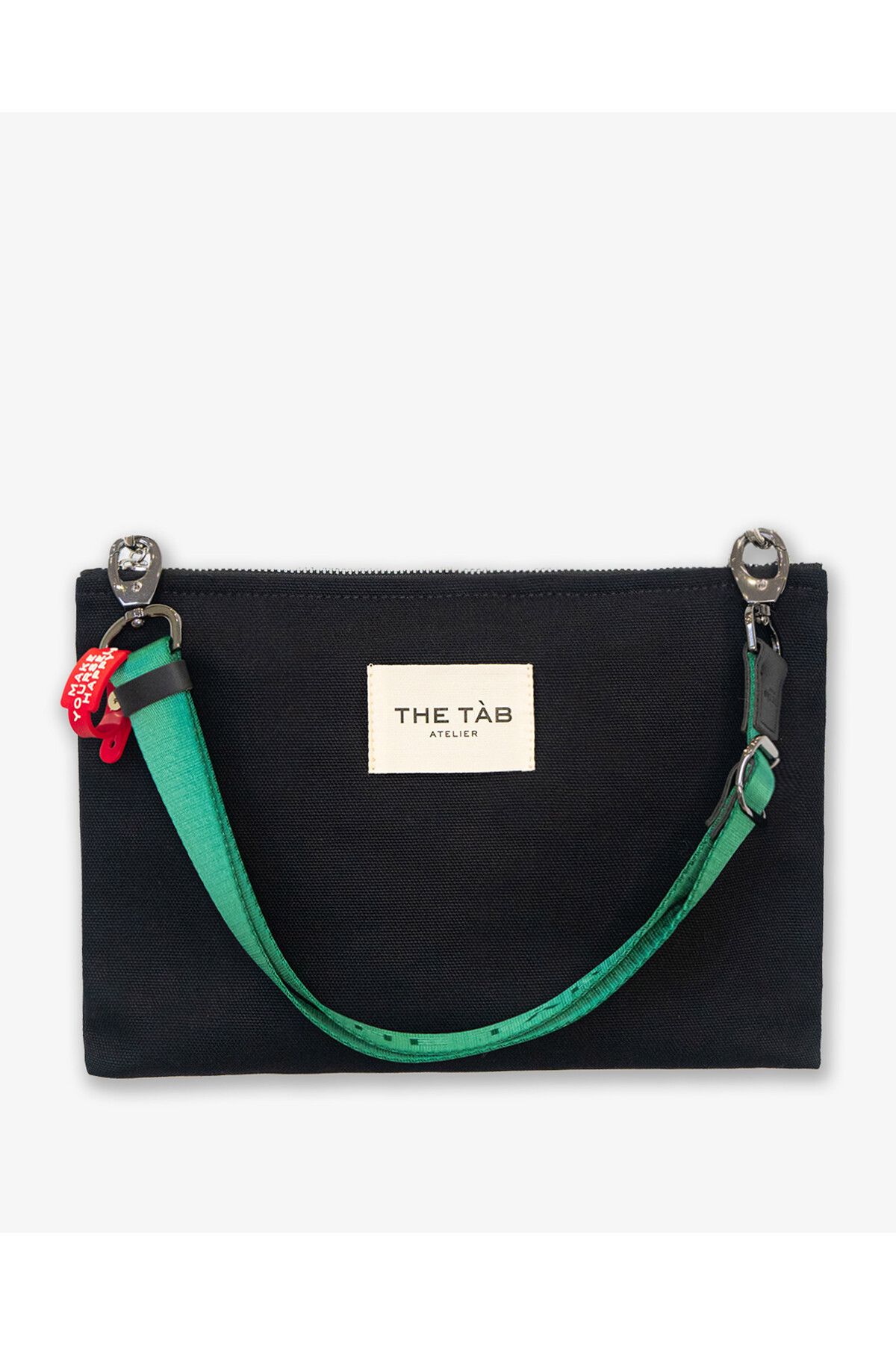 THE TAB ATELIER THE TAB ATELİER DARK CLUTCH