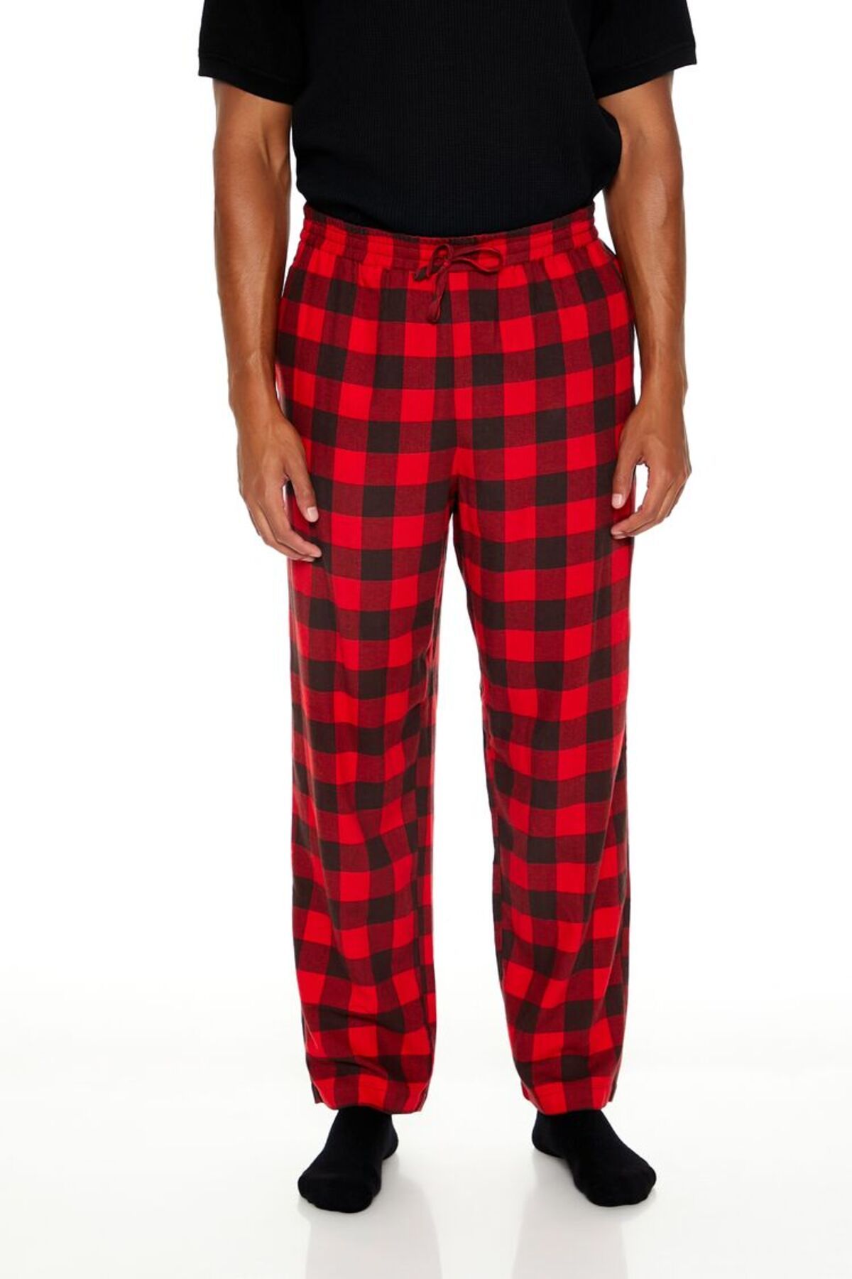 Forever 21 Ekose Desenli Flanel Pijama Altı