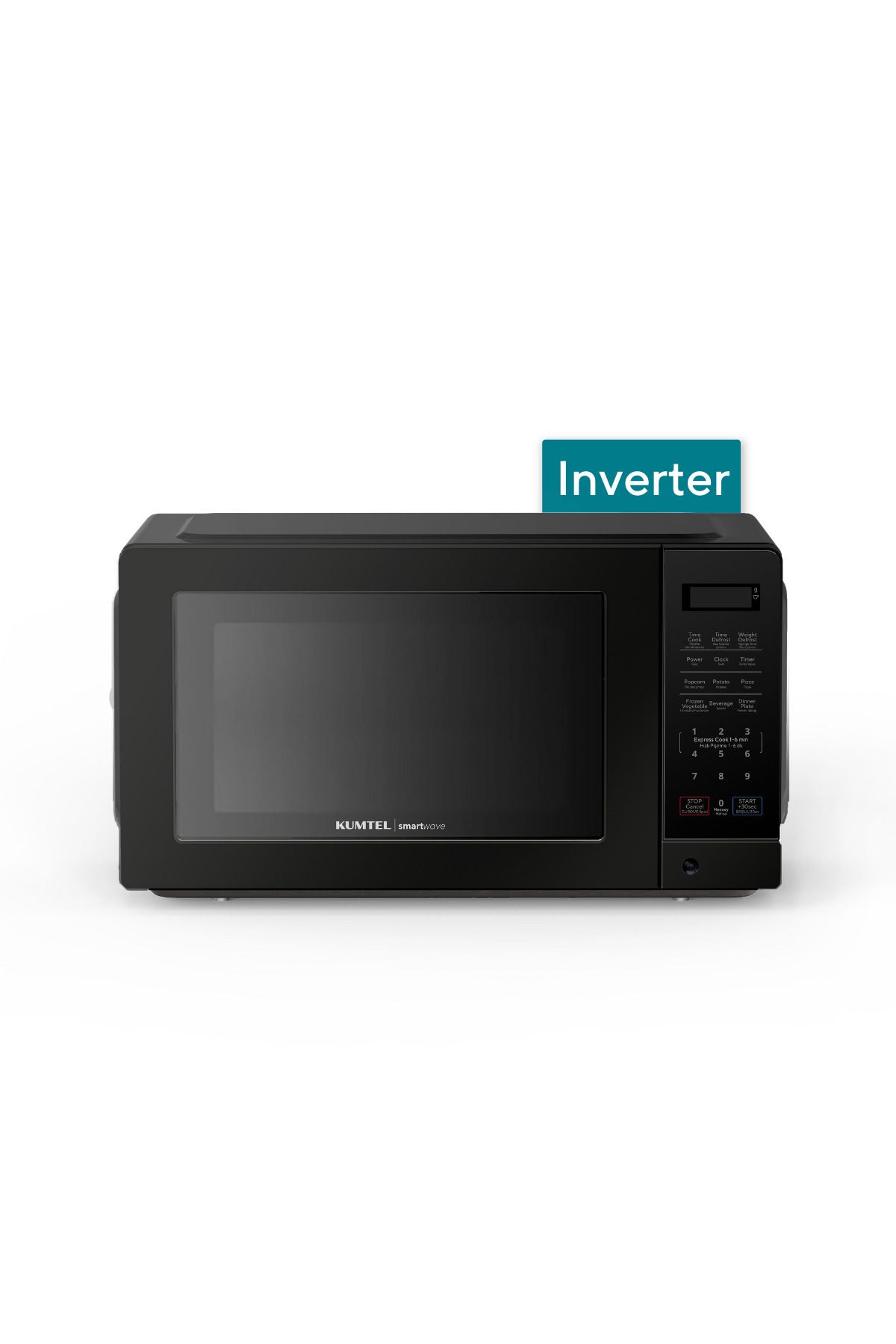 KUMTEL HMIN-02 Smartwave Dijital Inverter Mikrodalga - Siyah