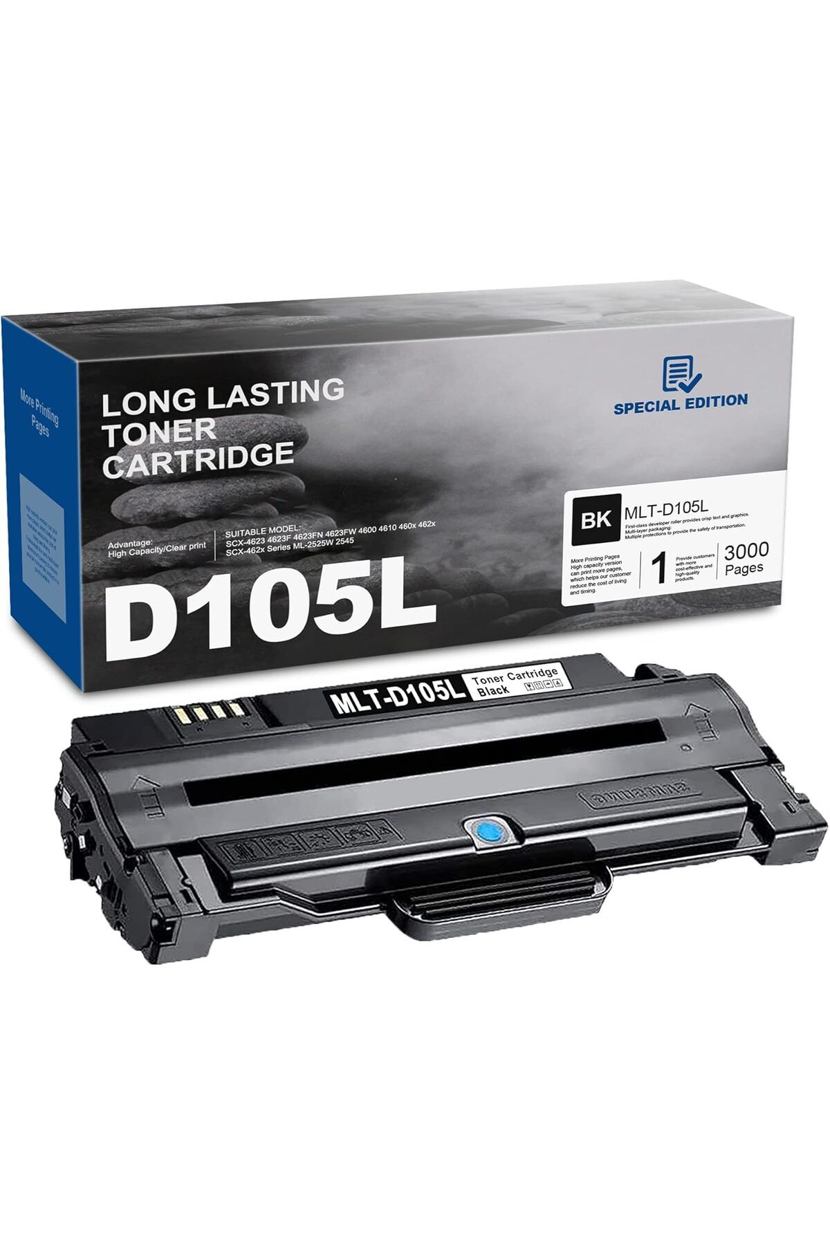 Samsung 105L MLT-D105L Toner SCX-4623 SCX-4623FW SCX-4600 SCX-4610 SCX-460x  ML-2525 ML-2545 ML-2540