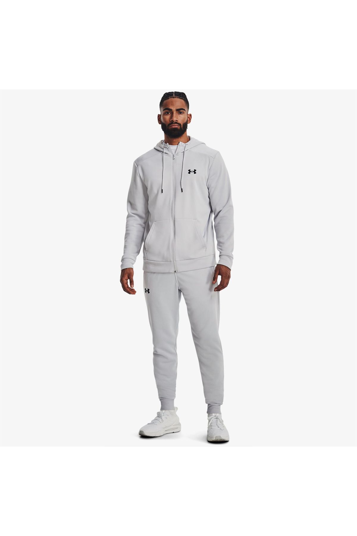Under Armour-Мъжки сив ежедневен суитчър от полар 3