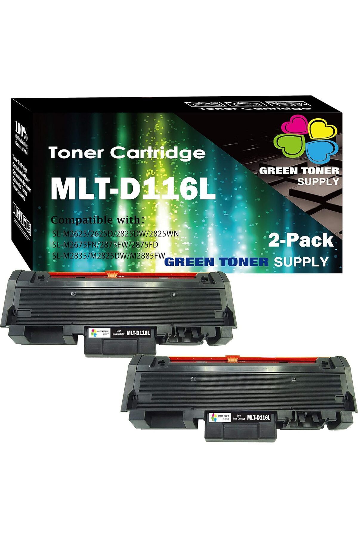 Samsung MLT-D116L 116L Toner  Samsung Xpress SL-M2625D M2675F M2825DW M2835DW M2875FD M2875FW M2885FW 2 ADET