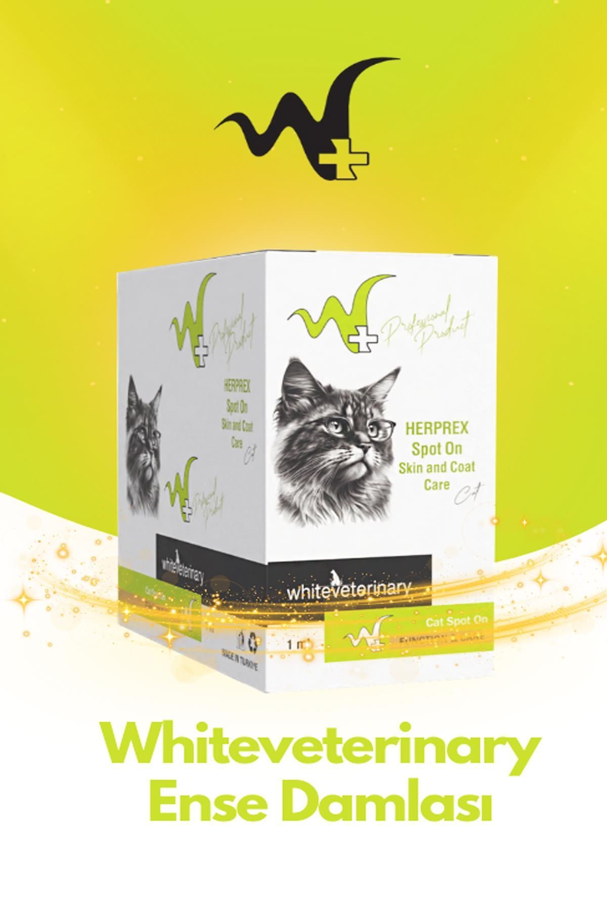 WhiteVeterinay Kedi Damlası Bit Ve Pire 0-10 Kg 1ml 10 Adet