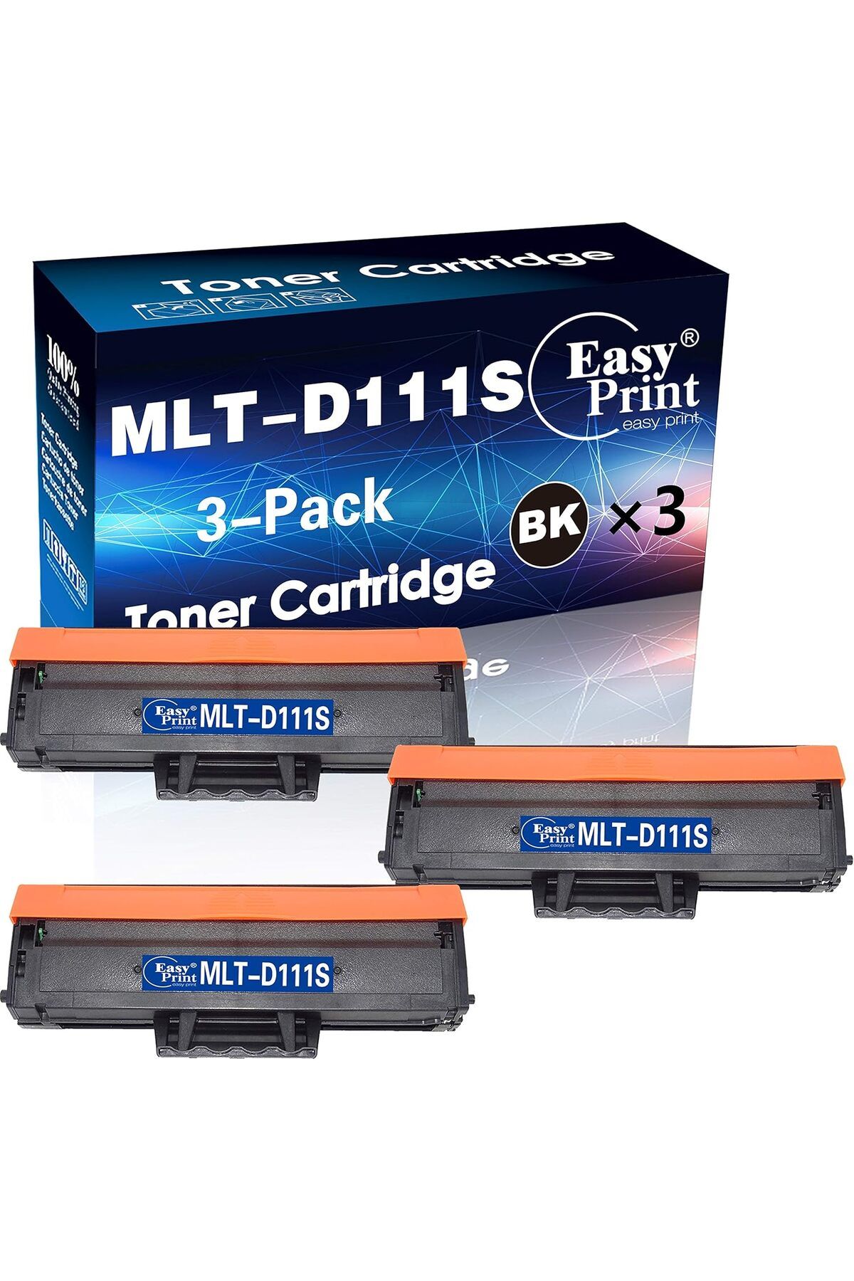 Samsung MLT-D111S 111S for Samsung M2077, M2026, M2078, M2020, M2022, M2070, M2071, 2074FW Printers 3 adet