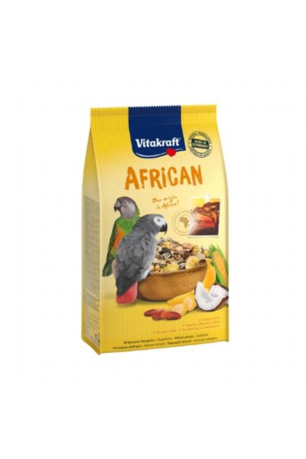 Vitakraft Afrika Afrika Ve Gri Papağan Yemi 750 gr