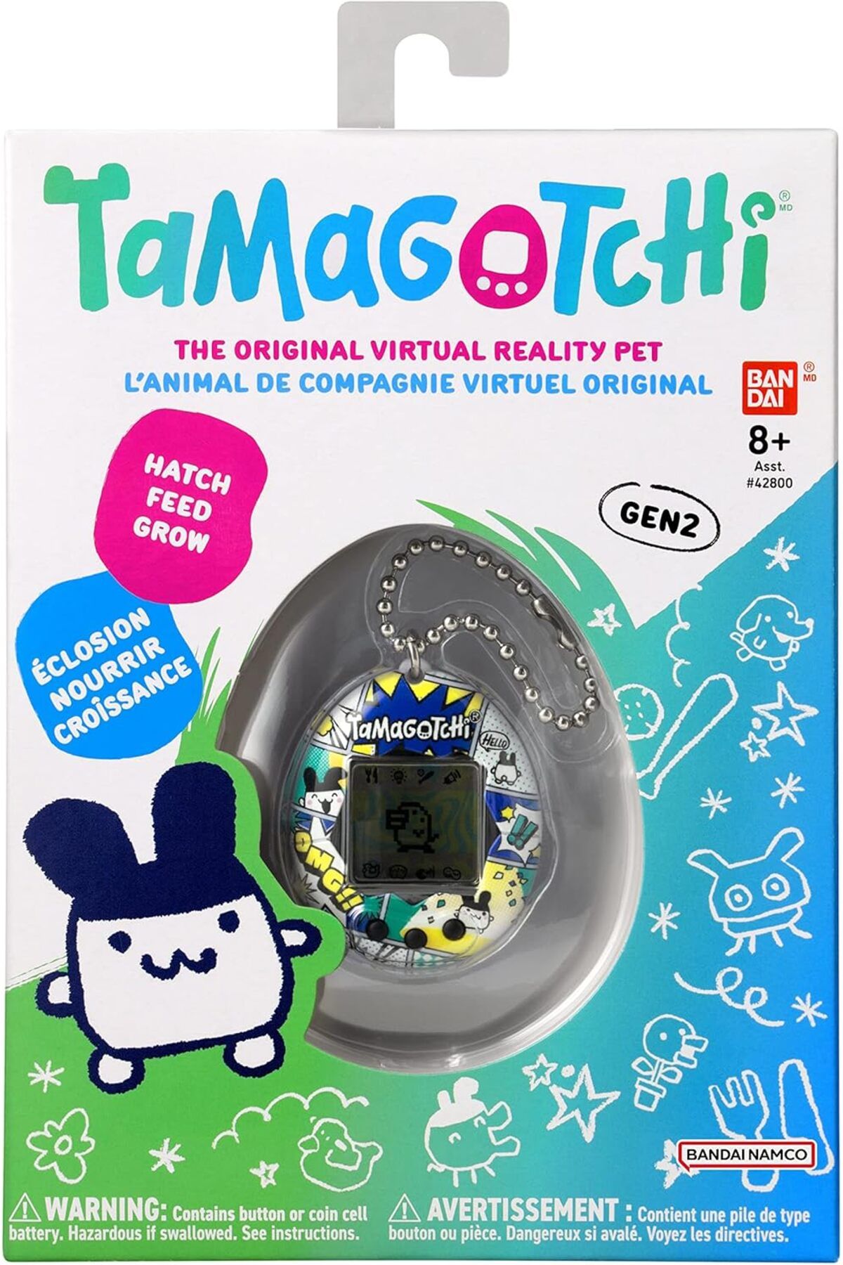 Tamagotchi-Bandai Tamagotchi Original Mimitchi Comic Book 42959 1