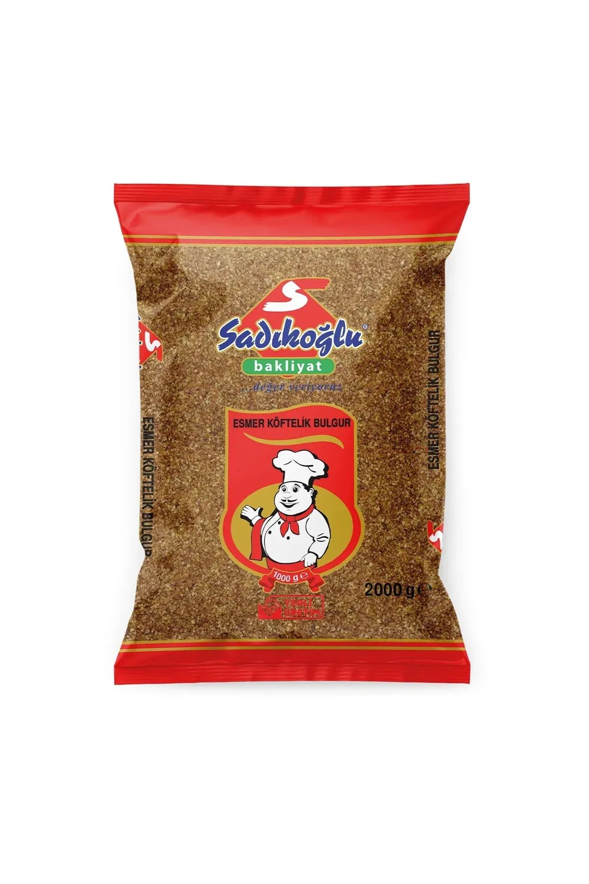 SADIKOĞLU BAKLİYAT Esmer Köftelik Bulgur 2kg