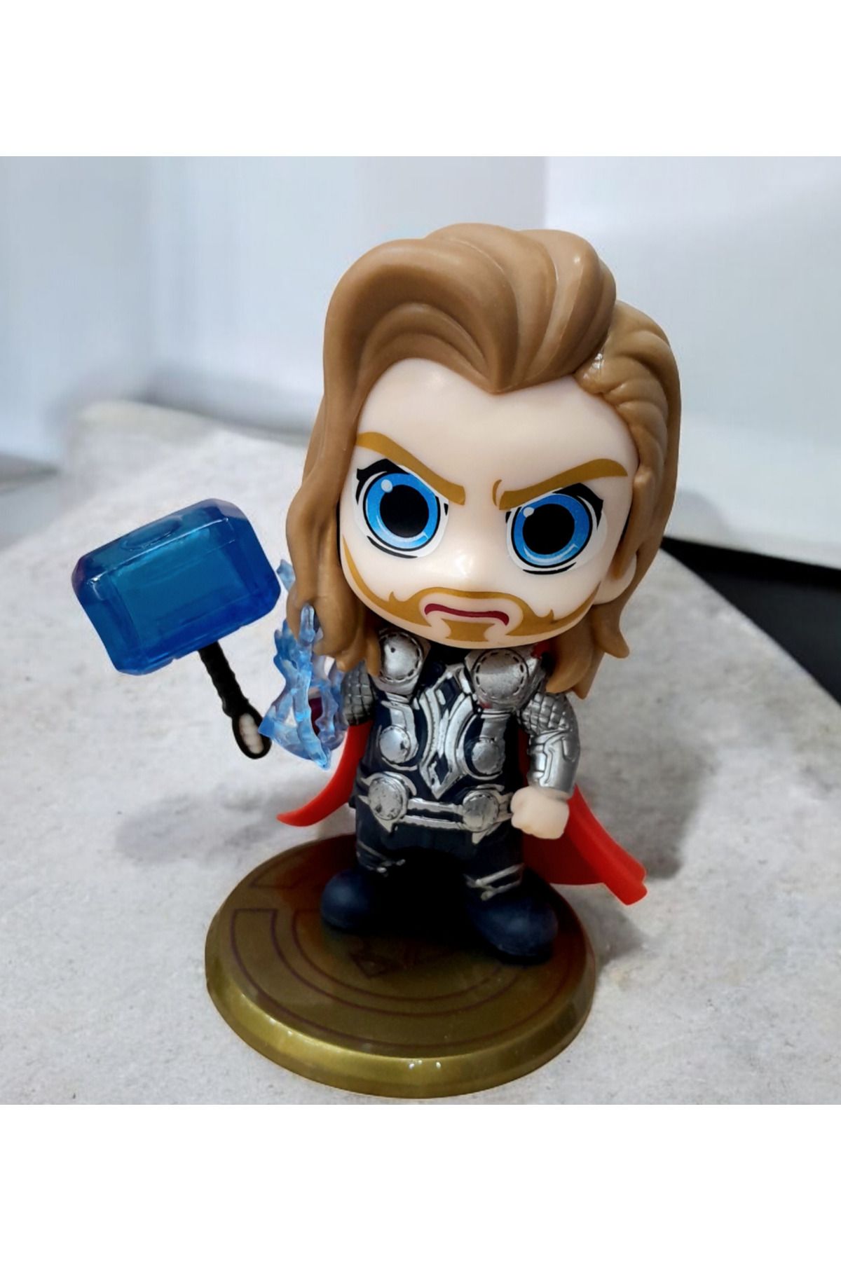 ÇİLEKHOMEAVM Karakter Figür Oyuncakları Thor Çekiçli 10 cm