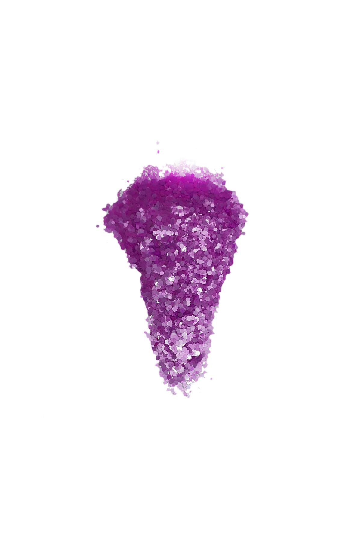 TT Tahtakale Toptancıları Glitter NEON Sim Epoksi Süsleme Aksesuarı (100 GR) Lila