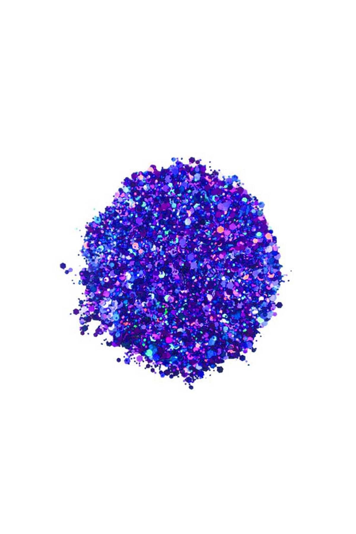 Eminonutoptanci Glitter Sim Epoksi Süsleme Aksesuarı (100 GR) Saks Mavi