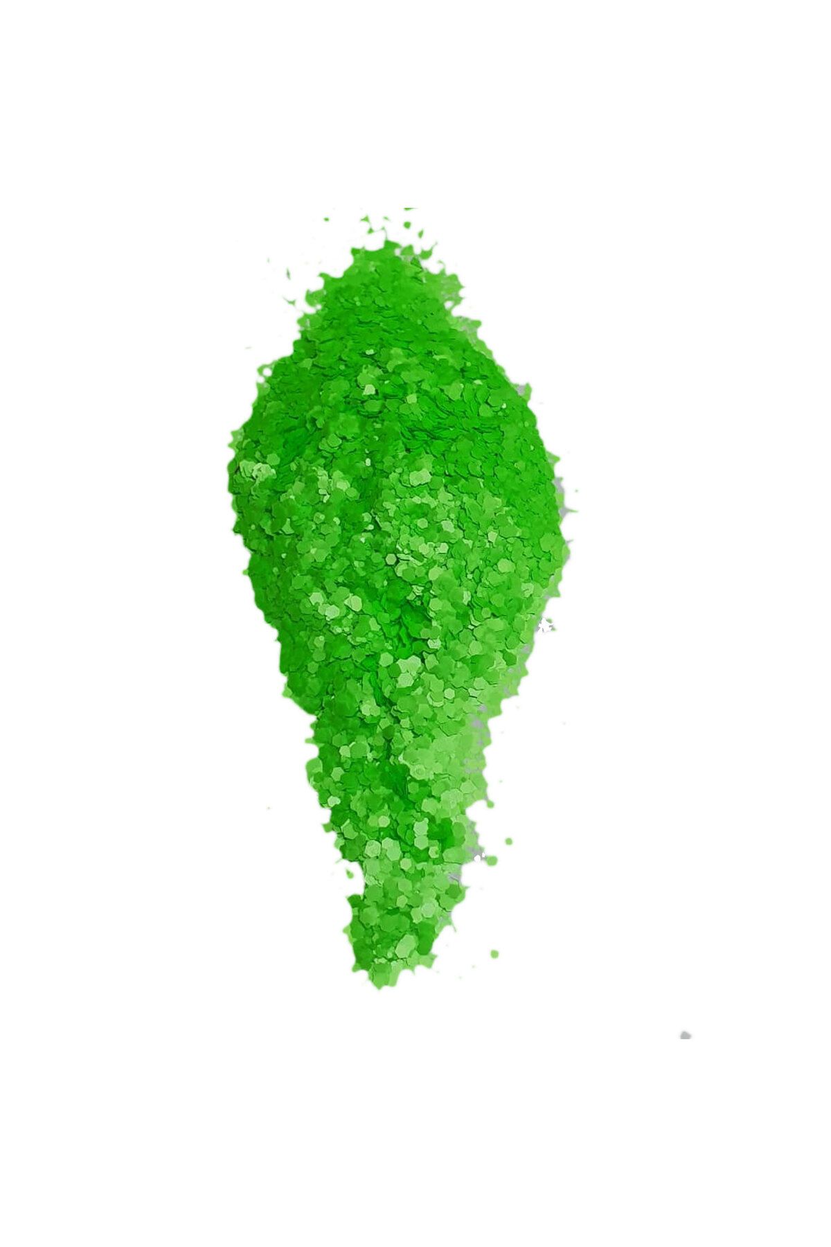 Eminonutoptanci Glitter NEON Sim Epoksi Süsleme Aksesuarı (100 GR) Yeşil