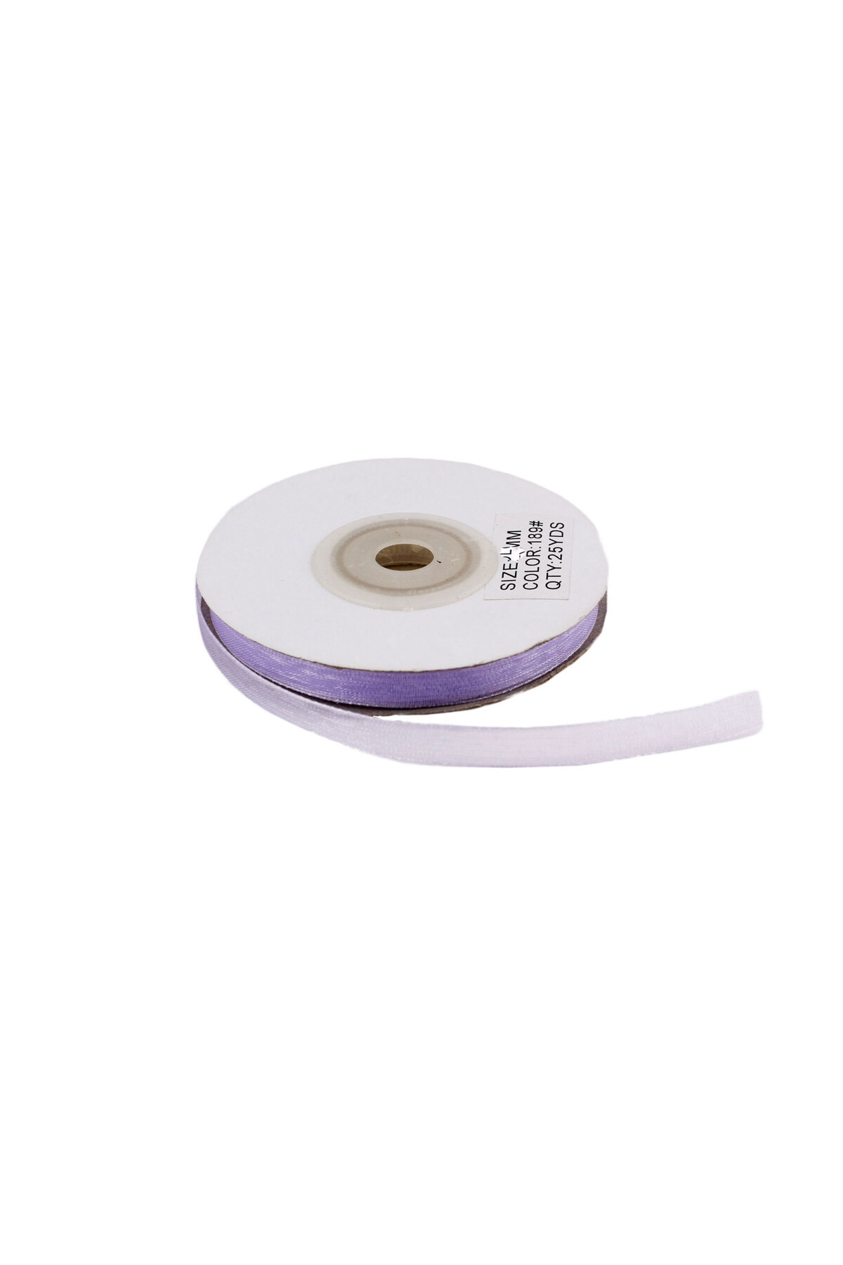 Organza ribbon 10mm (22 Meters) Purple