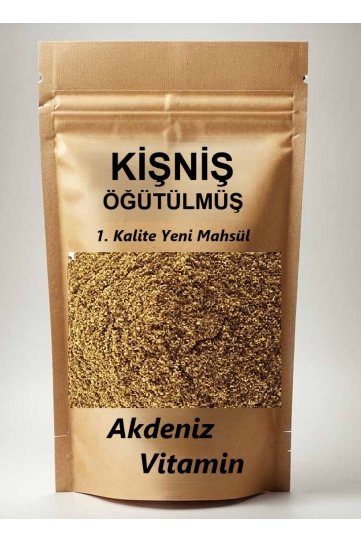 AKDENİZ VİTAMİN 100 Gr Kişniş Tohumu Öğütülmüşü , Aşotu, Kinzi, Kuzbere, Kuspara