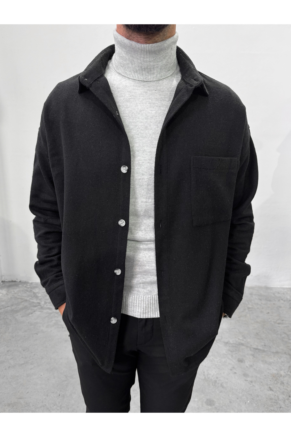 ژاکت پیراهن کشمیری فصلی King Brothers