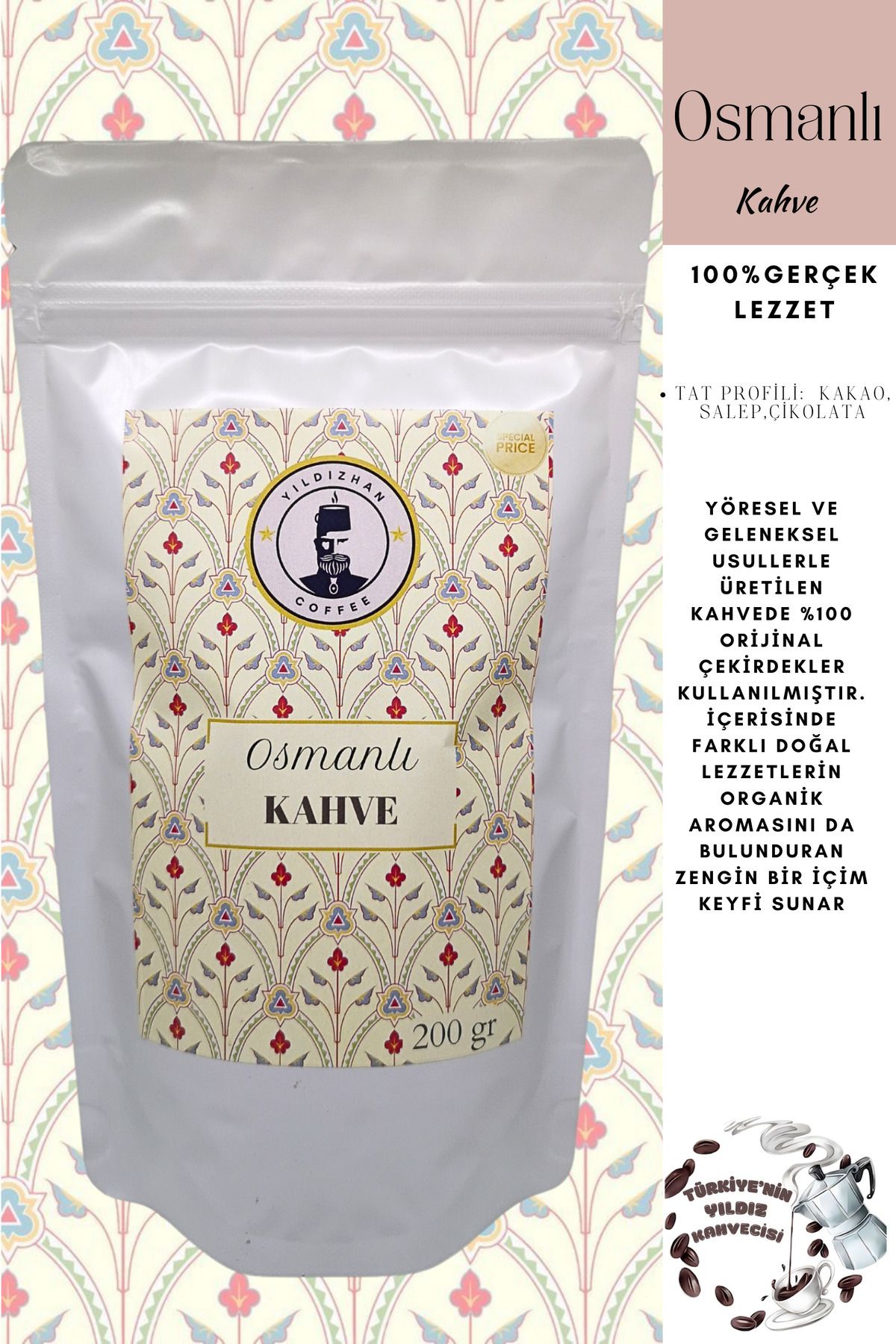 NATUREL OSMANLI KAHVE 250 GR