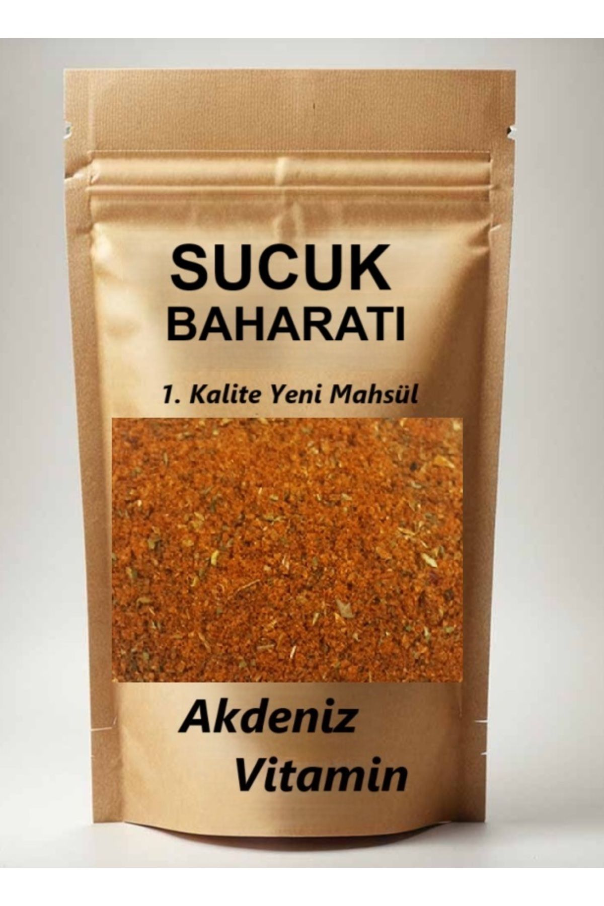 AKDENİZ VİTAMİN 85 Gr Sucuk Baharatı (1 Kg Kıyma İçin) Koruyucu Katkı yok