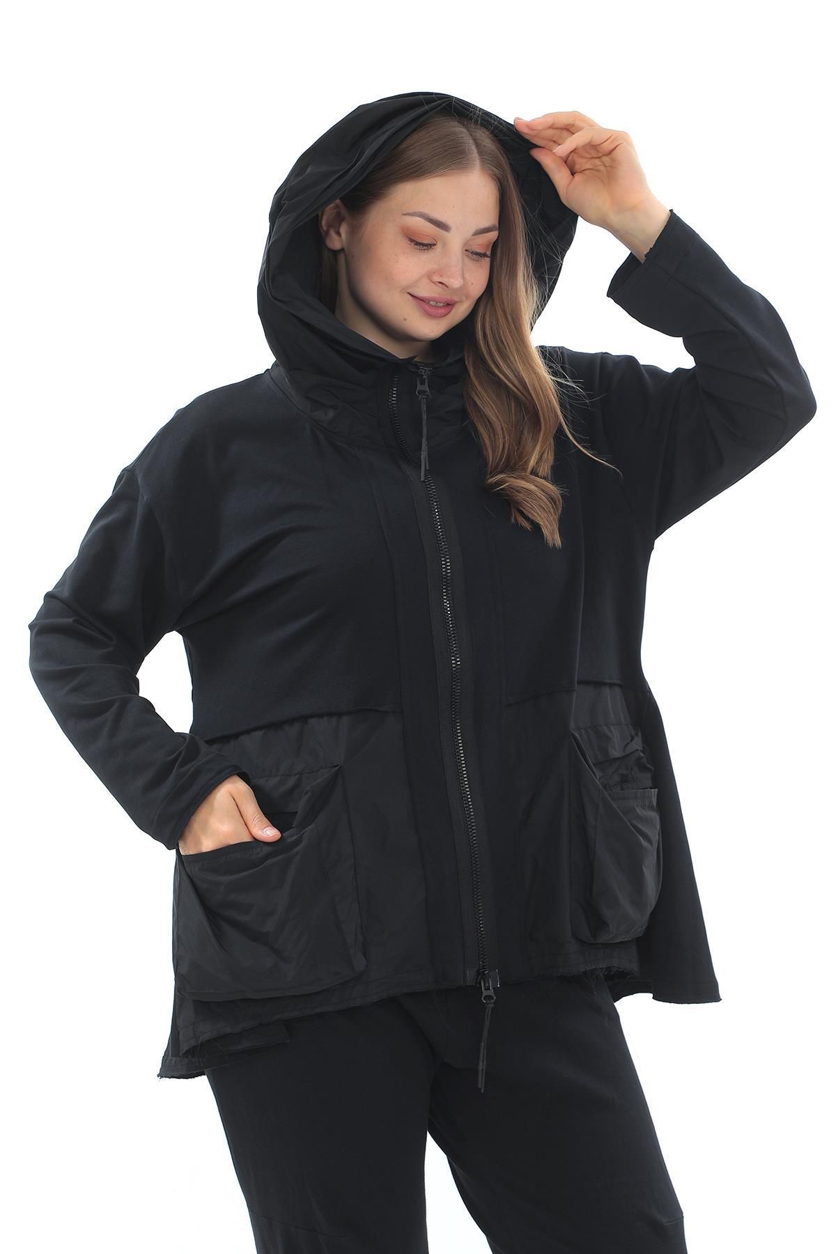 Zedd+ Plus-Black Jacket - 23677 Model 3