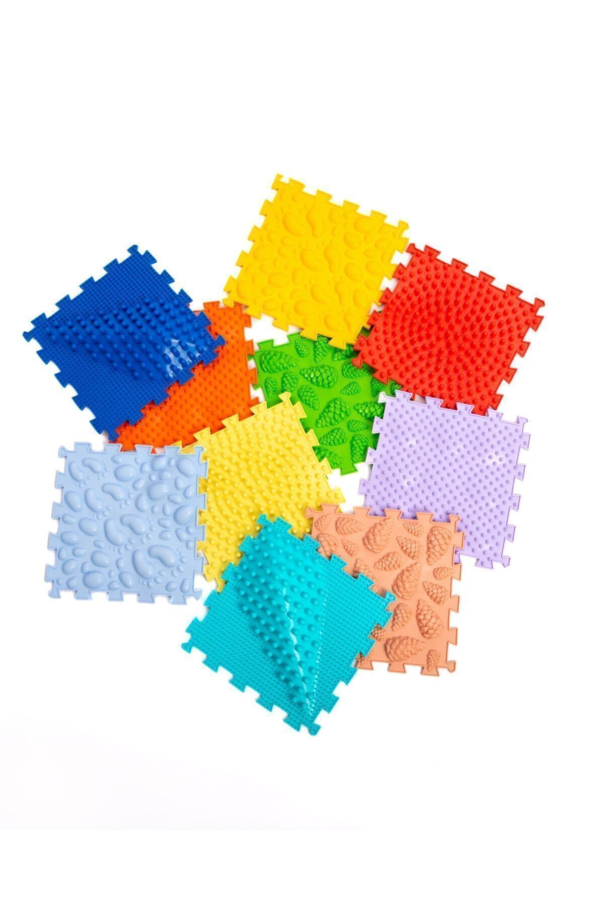 Ortohalı 10 Modüllü Ortopedik Halı Çocuk Duyu Matları Puzzle Çocuk Masaj Halıları Oh102 fotoğrafı 4 (önizleme)