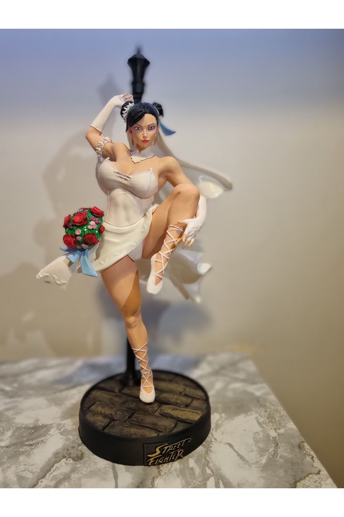 HANART 32 CM GELİNLİKİ CHUN-Lİ FİGÜR