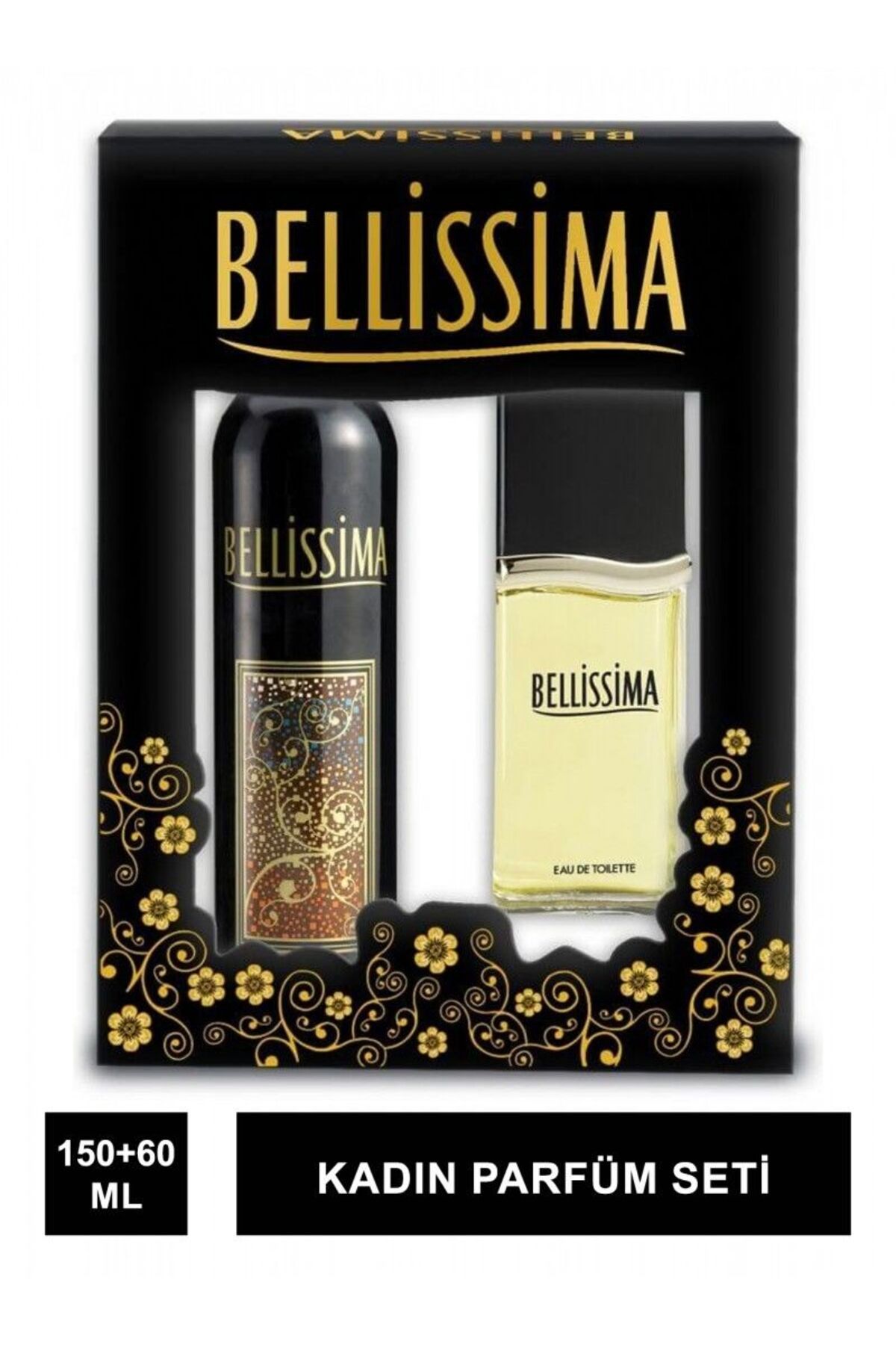 Bellisima Kadın Parfüm Edt 60ml + 150 ml Deodorant Seti