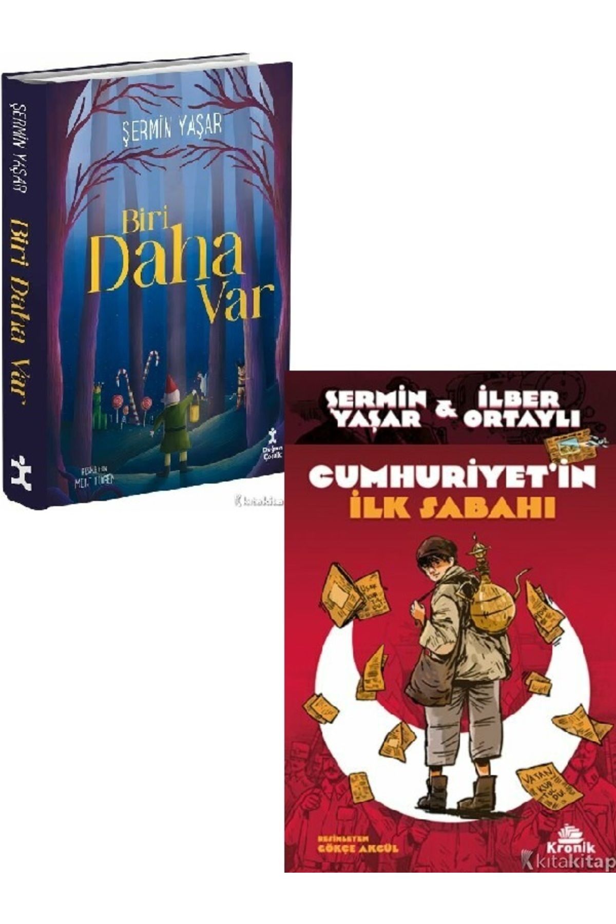 Kronik Kitap Biri Daha Var - Cumhuriyet’in İlk Sabahı - Şermin Yaşar 2 KİTAP SET ( ÜCRETSİZ KARGO )