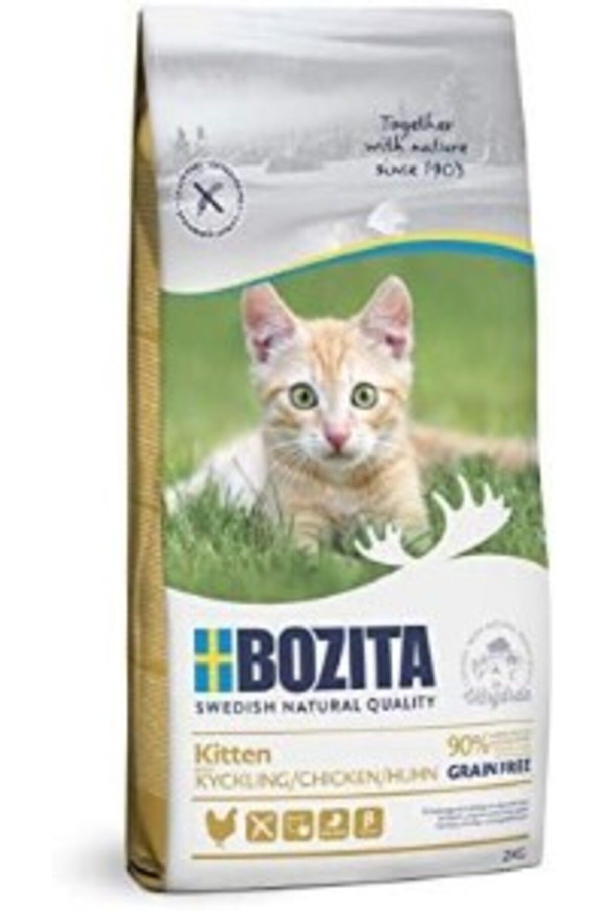 Bozita Kitten Tavuklu Yavru Kedi Maması 2 Kg