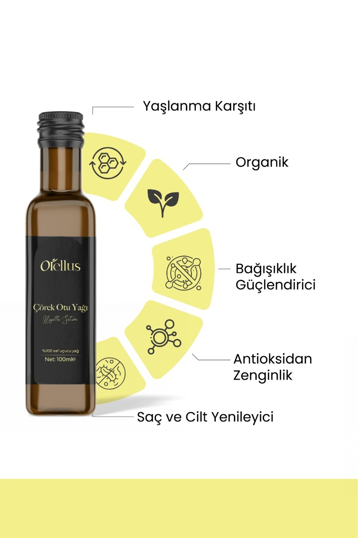 Orellus-Cold Pressed Black Cumin Oil 100 ml 2