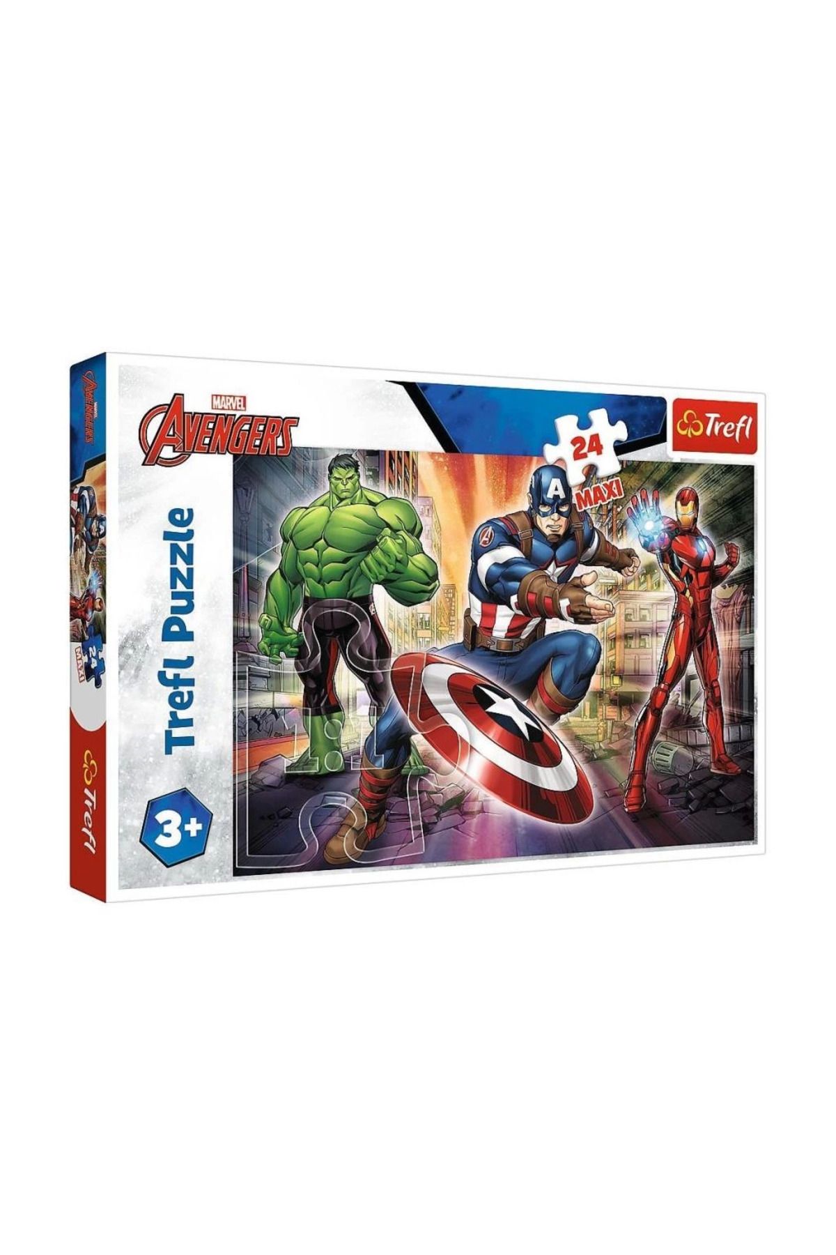 melonika PUZZLE-14321 Marvel 24 Parça Maxi Çocuk Puzzle