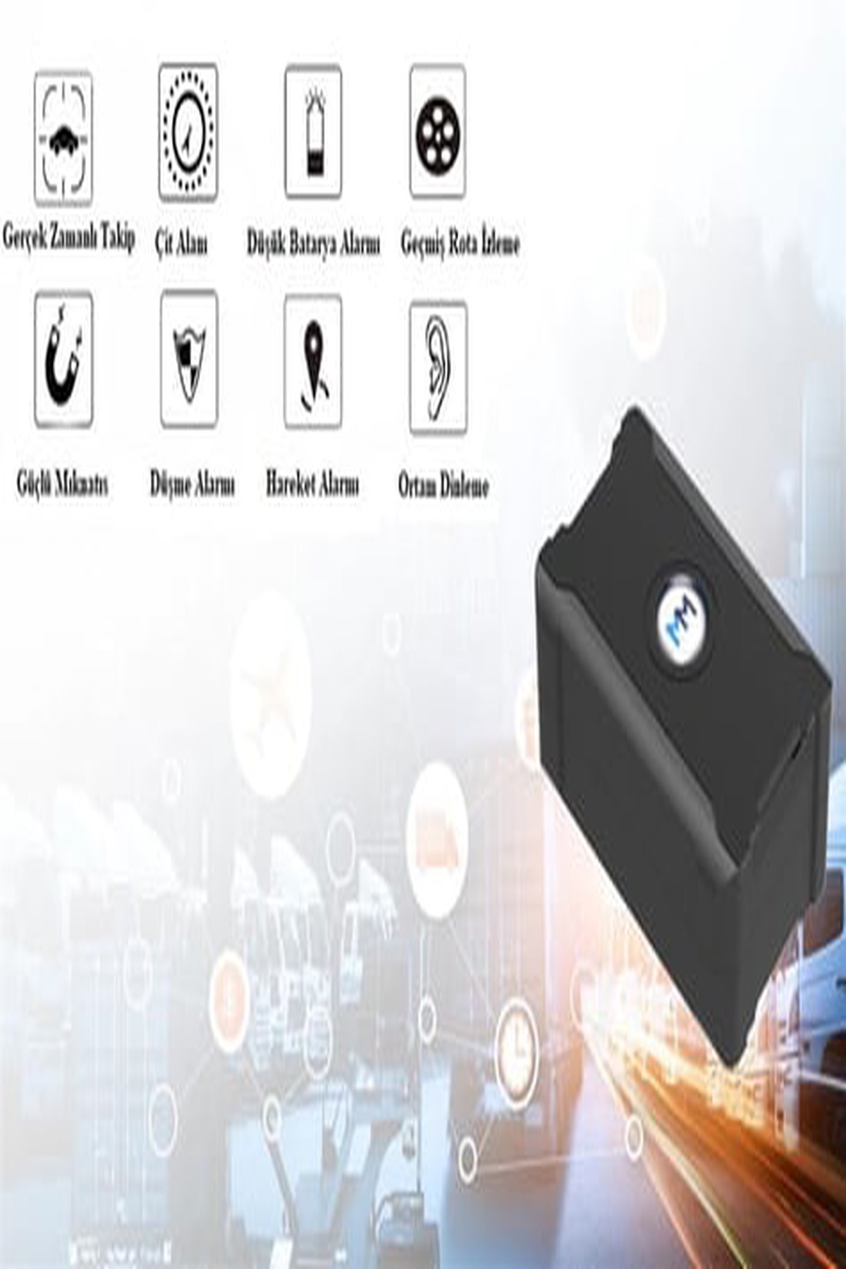 TURKOTEKNOLOJİ Turkoteknoloji 4G Modul WW S20 Mıknatıslı Bataryalı