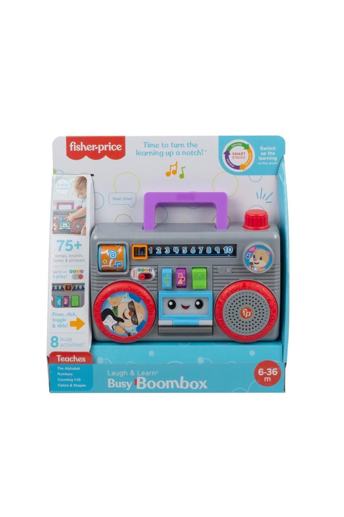 hayal oyuncak atölyesi Nessiworld GYC04 Fisher-Price® Eğlenceli Müzik Kutusu, Türkçe-İngilizce / +6 ay