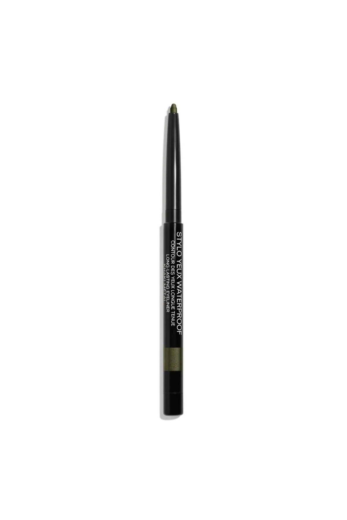 Chanel Yeni ve Eşsiz Formülü İle Kalıcı Suya Dayanıklı Işıltılı-Mat Bitişli Eyeliner-56 KHAKI MÉTAL