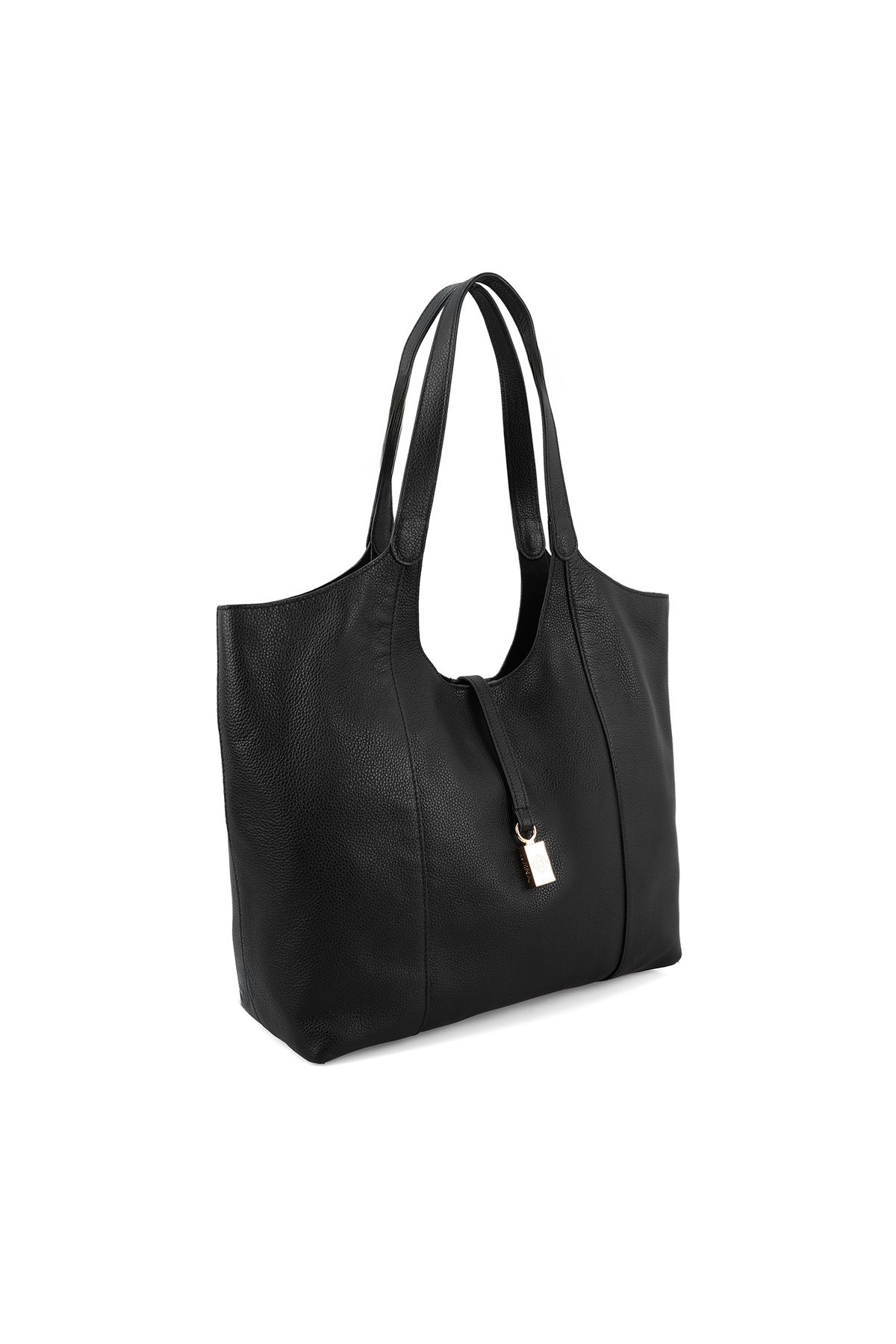 Desa-Kristi Black Women's Leather Shoulder Bag 2