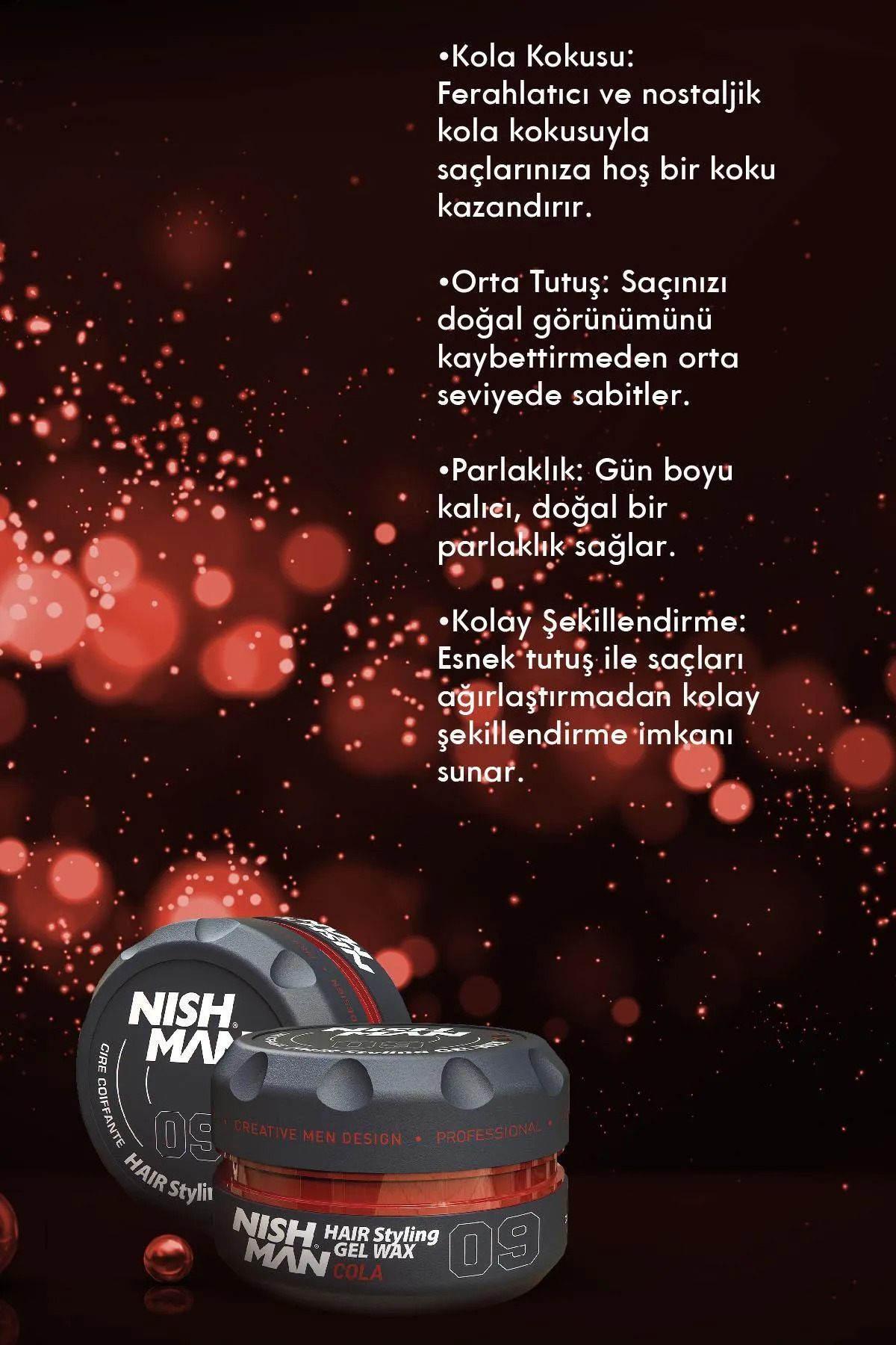 09 Saç Şekillendirici Ultra Sert Parlak Wax 100 Ml — NGPW99 — تصویر 2 از 6