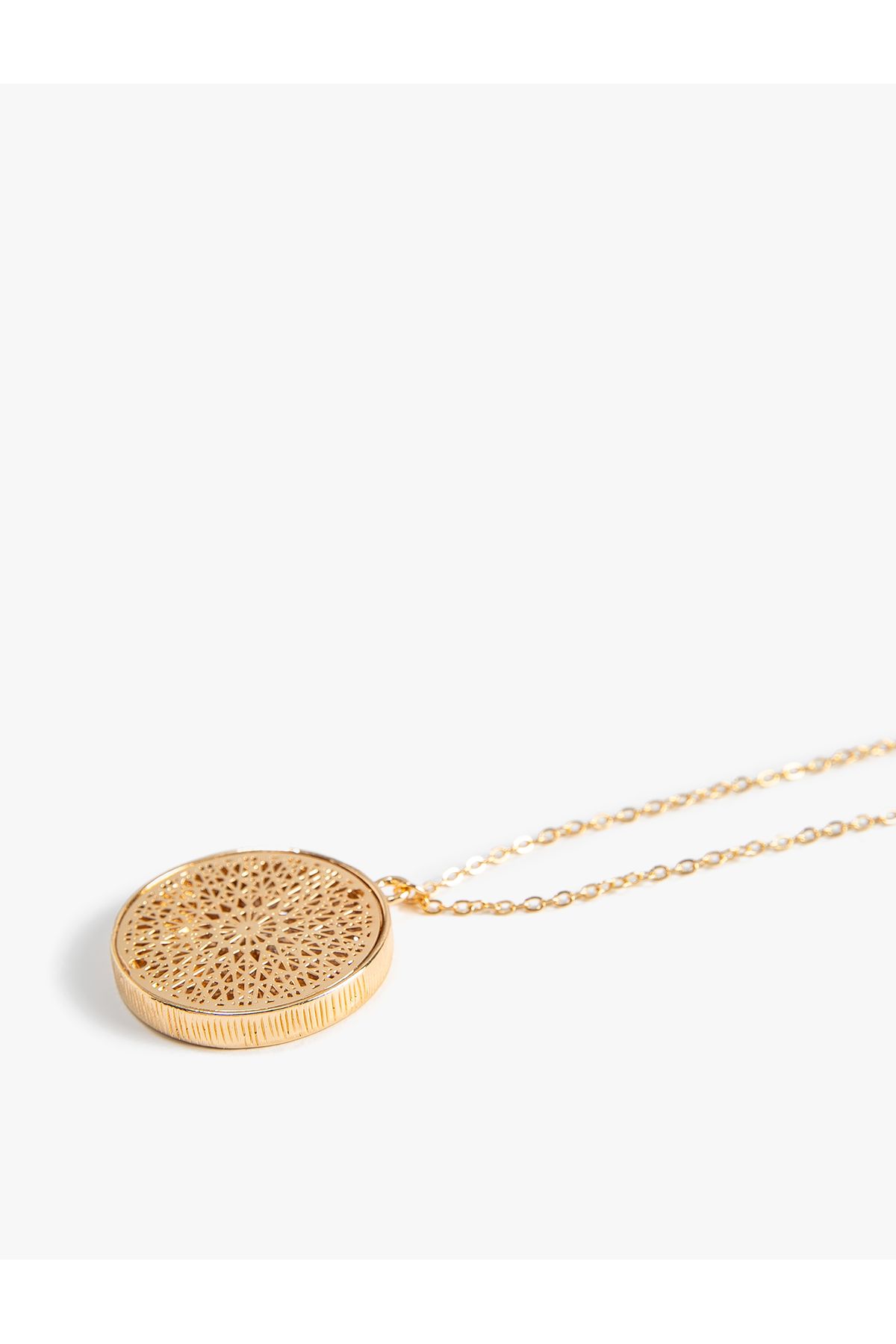 Koton-Long Necklace Chain Geometric Shape 3