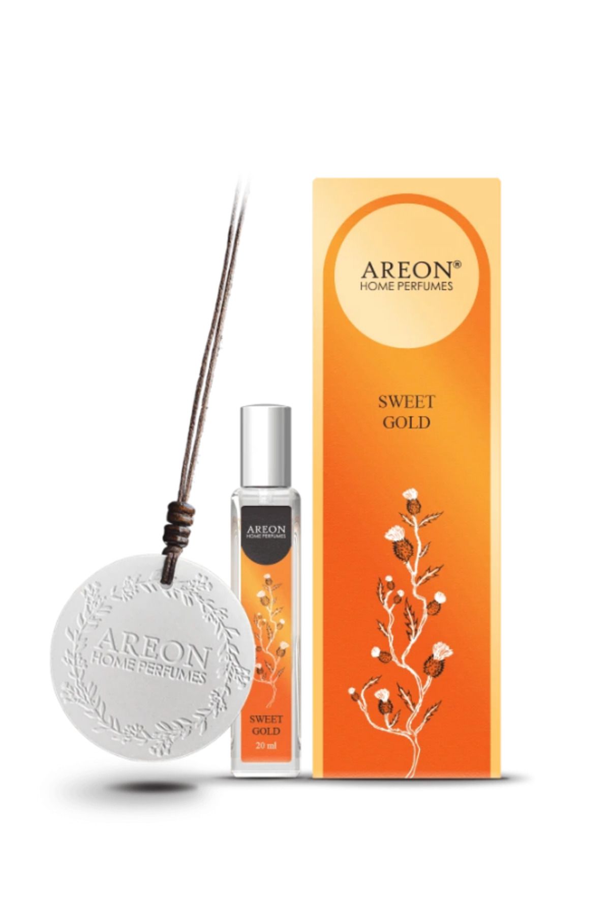 Areon Seramik Disk 20 ml Sweet Gold Dolap Kokusu