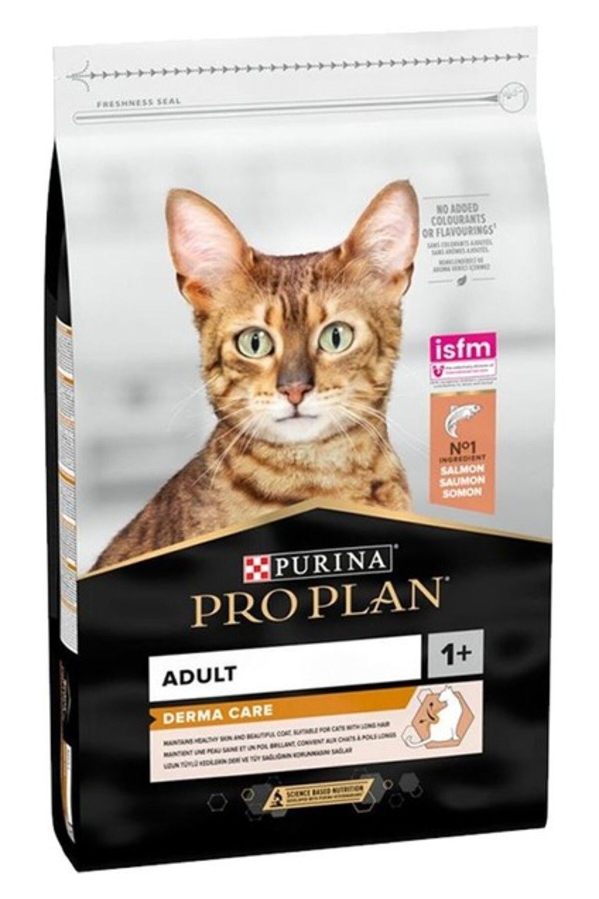 Pro Plan Derma Plus 3 kg (Elegant Adult) Tüy Yumağı Kontrolü Somonlu Kedi Maması