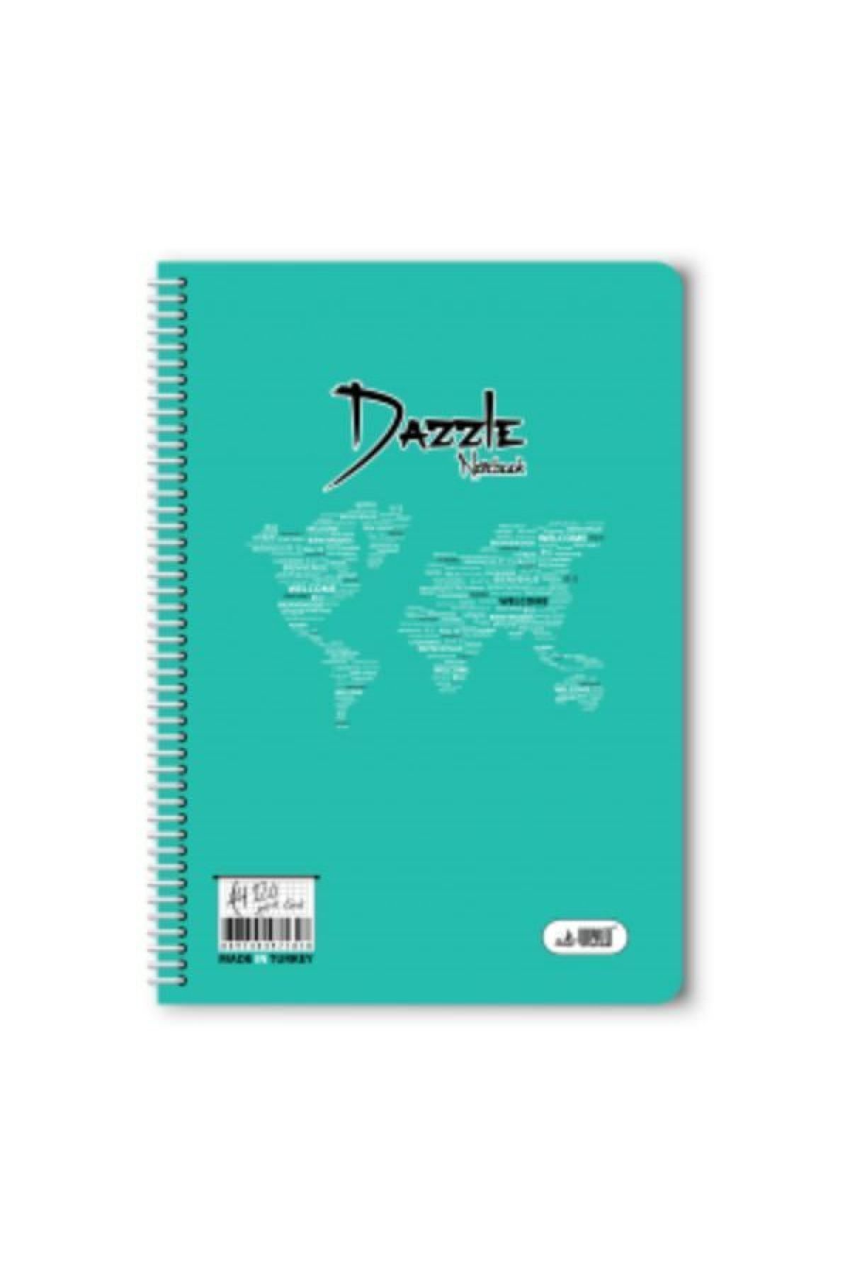 Umut-72 Sheets Unlined / Plain Spiral Notebook A4 Size (1 Piece) 1